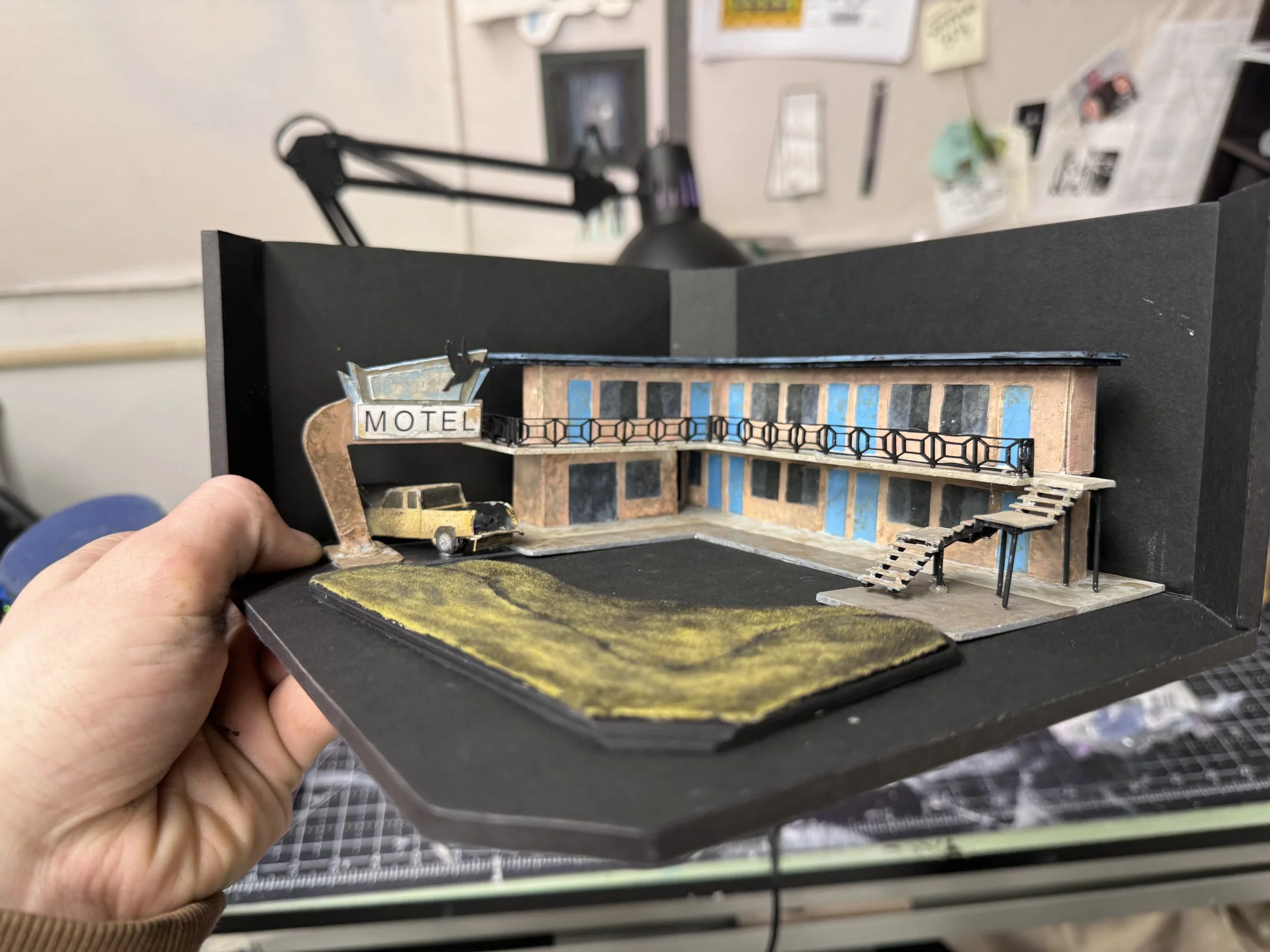 "Airline Highway" - Scale 1/8 in.