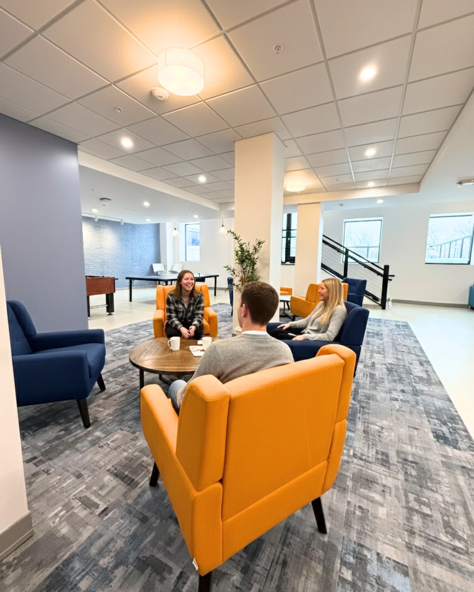 The community room just got cozier! 

We&rsquo;ve added brand-new furniture to level up your game nights, fireplace hangs, and movie binge sessions. Comfortable, inviting, and ready for you &mdash; come check it out today!