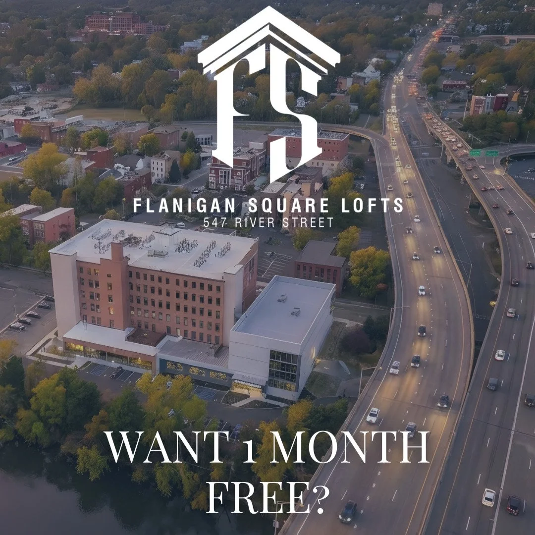 FOR A LIMITED TIME!

New residents who lease and move into Flanigan Square Lofts by June 1, 2026 will receive one month of complimentary rent!

Contact: Kristen Kaneg for more info 518.274.2607

Link in BIO