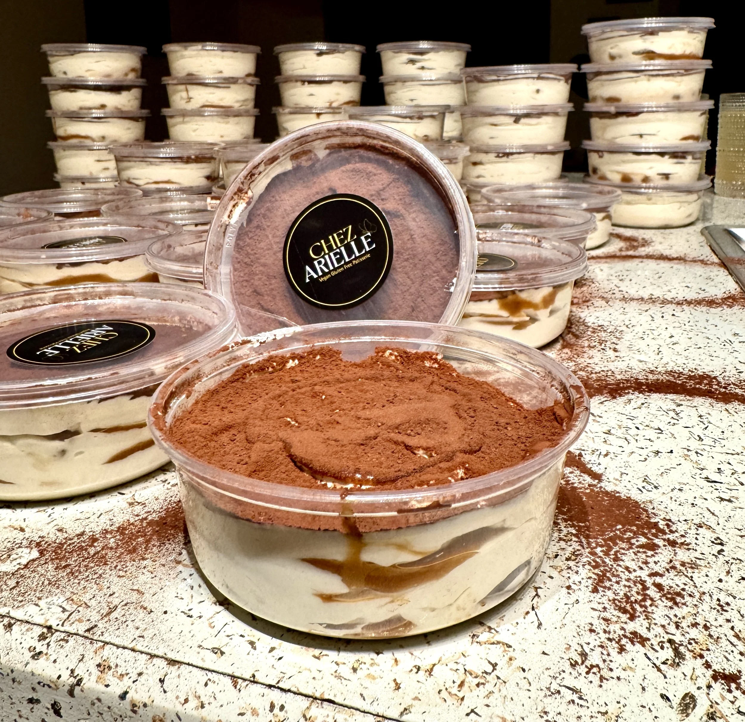 Vegan Biscoff Tiramisù — Wholesale, 8oz Portions