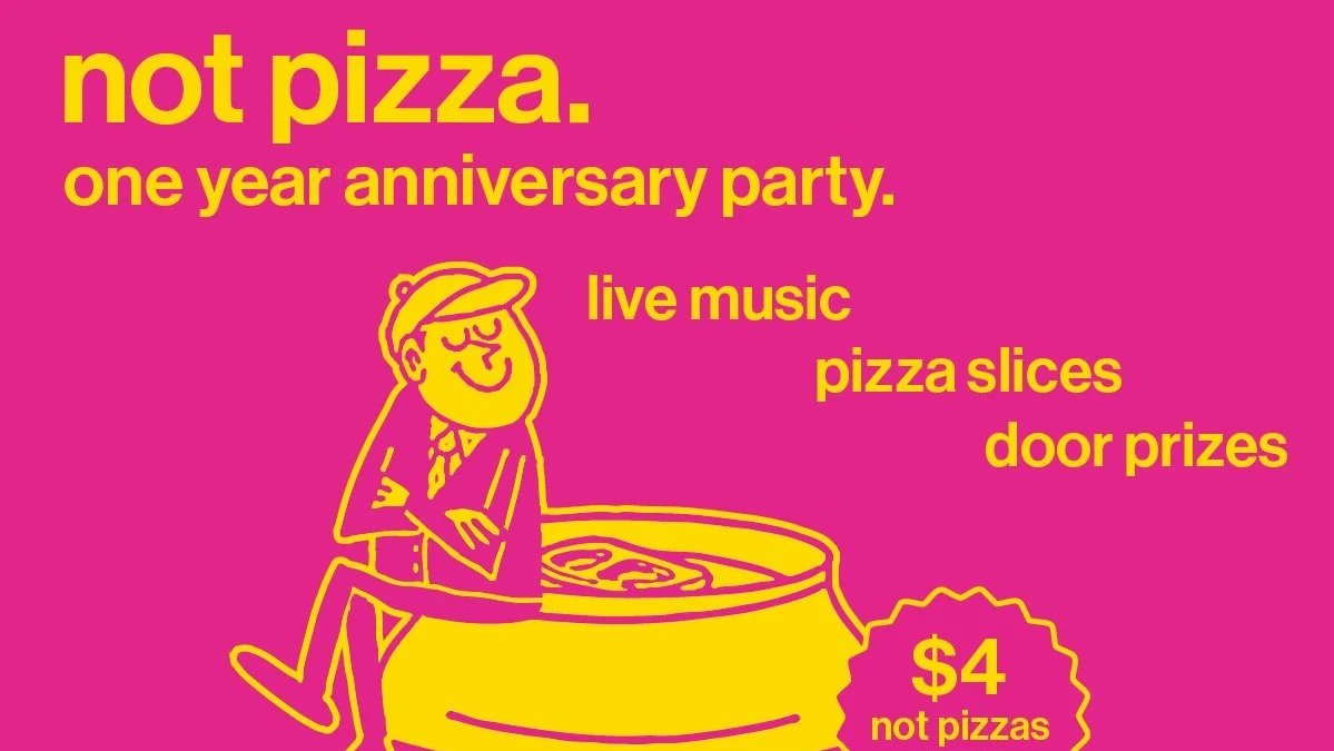 Celebrate Local Favorite “Not Pizza” at Water Tower Live