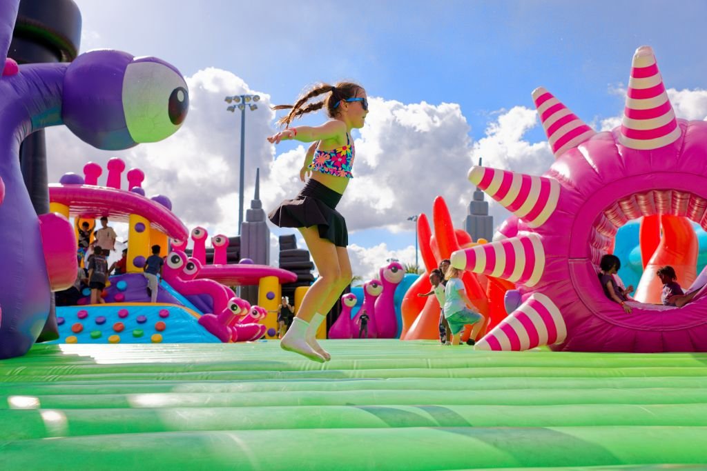 The World’s Largest Bounce House is Coming to Oaks This Summer
