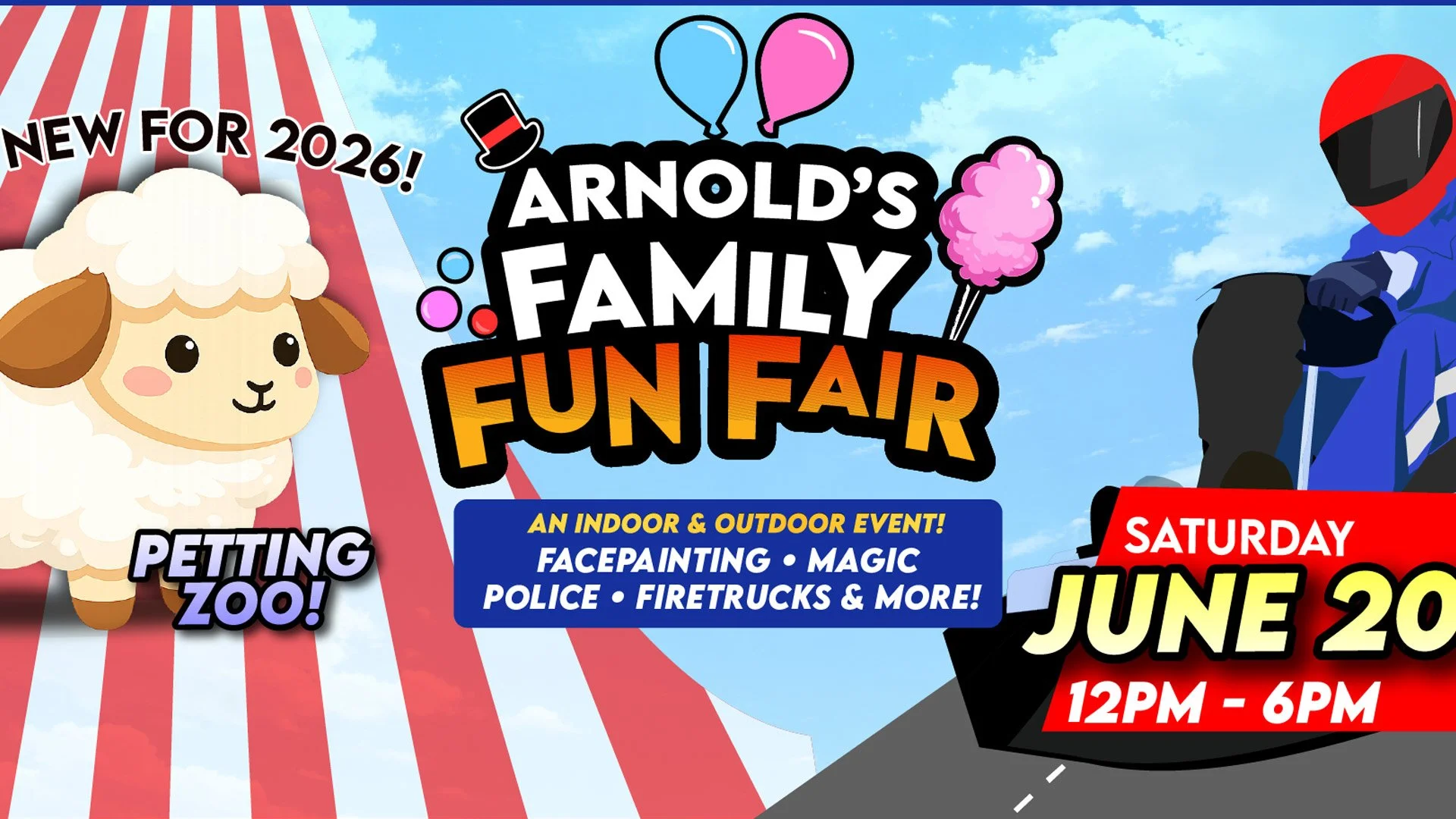 Coming Soon: The Ultimate Summer Kickoff at Arnold's Family Fun Fair!