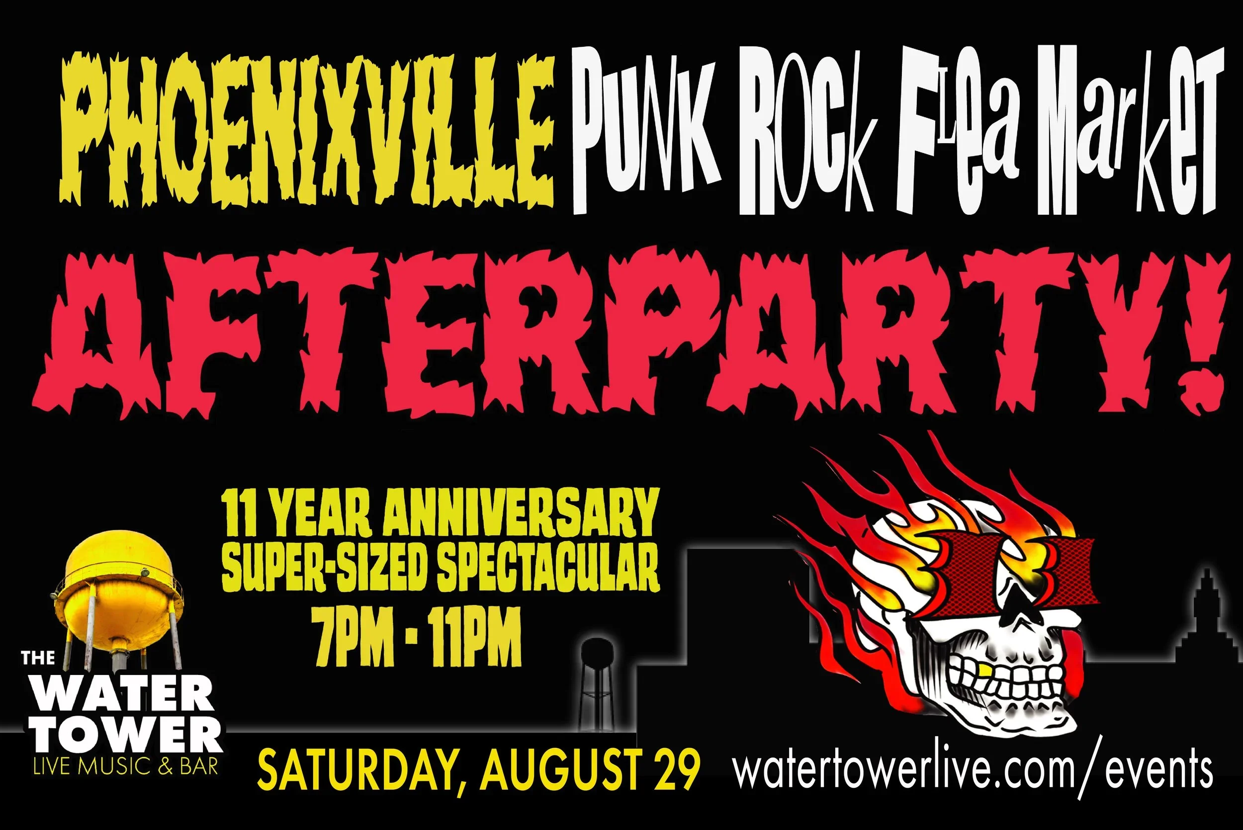 Spend the Day at the Punk Rock Flea Market—Then Keep the Party Going in Oaks!