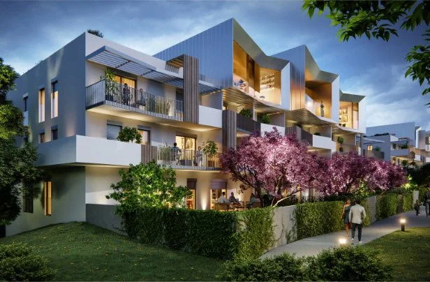 Developerský projekt Neředín garden v Olomouci.