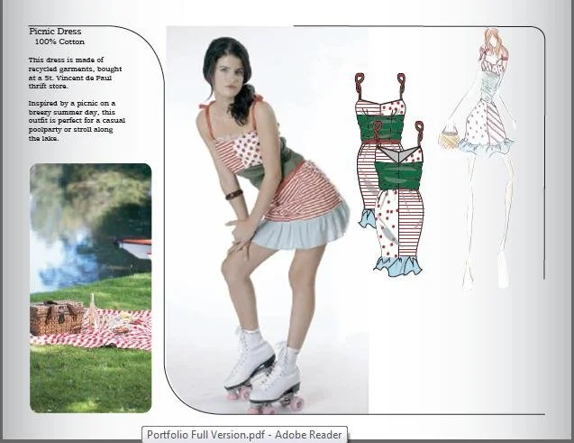 SEWING: $10 of Thrift Store finds to create an Outfit