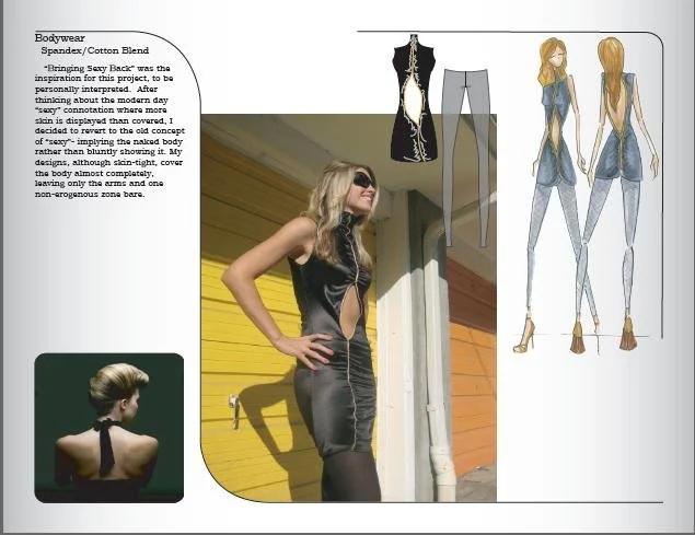 SEWING: Stretch Spandex with Body Cutouts