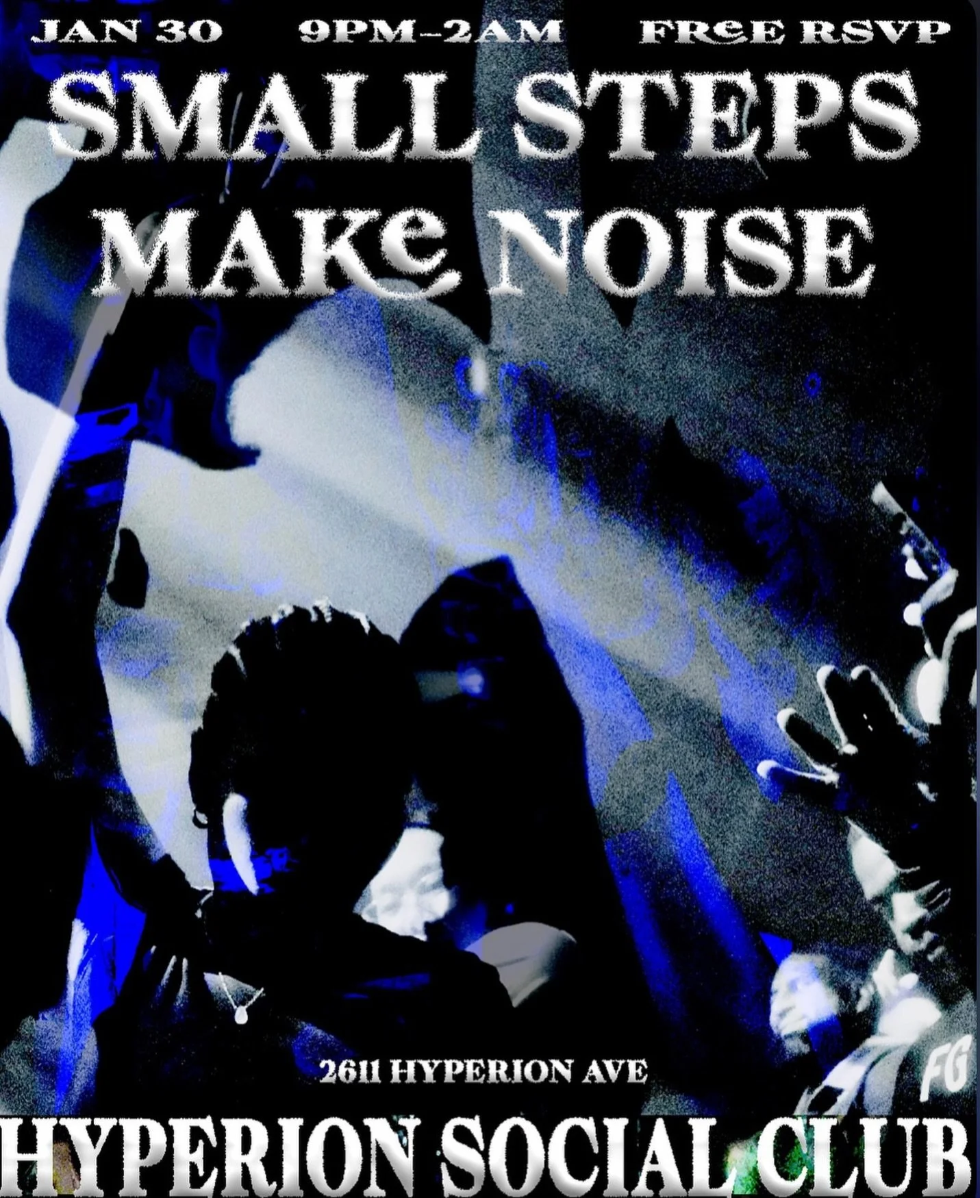 x @smallstepsmakenoise at @hyperion.social Tonight (1/30) at 9PM! 

sounds by @djheir &amp; @xzavier.clxb

#djheir #whoswatchingthethrone #smallstepsmakenoise #ssmn #lanightlife