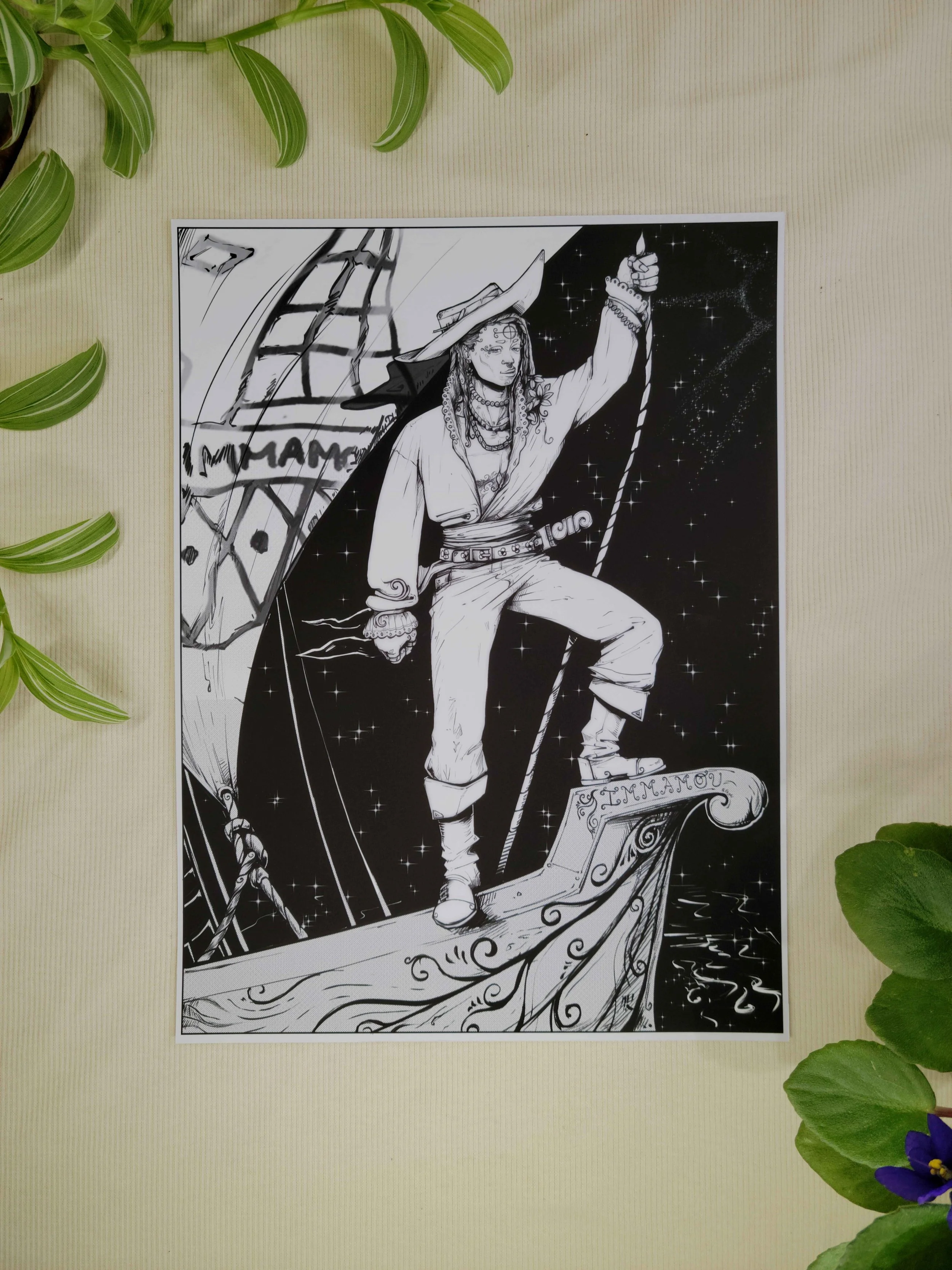 Gede Nibo On immamou print