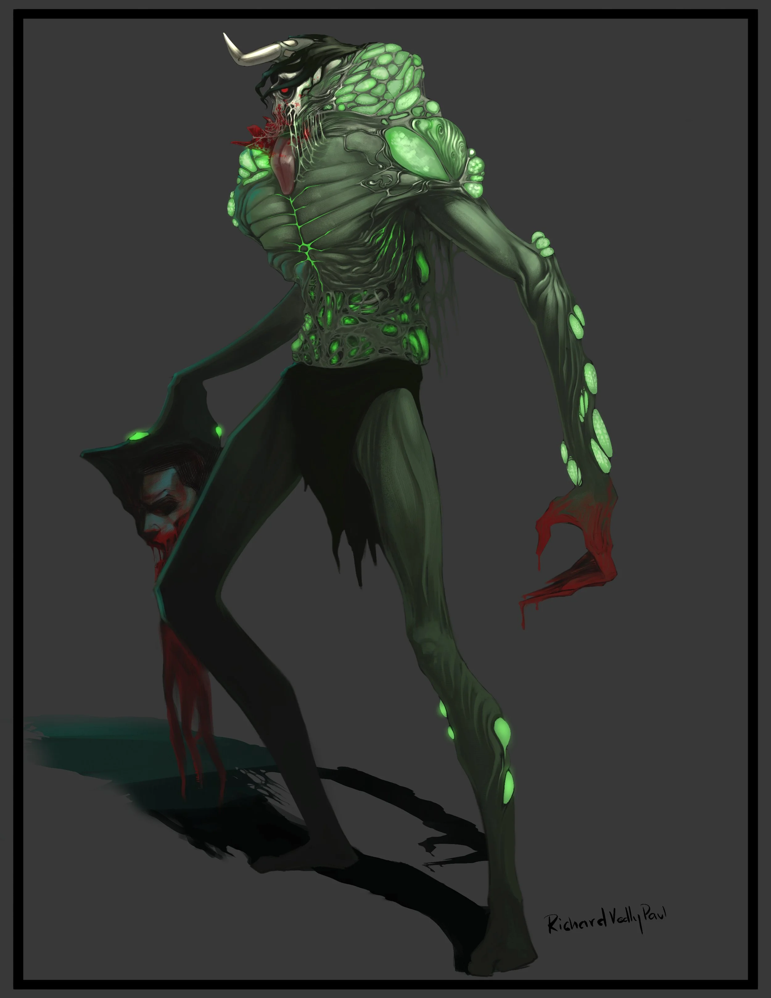 Flesh green monsuta