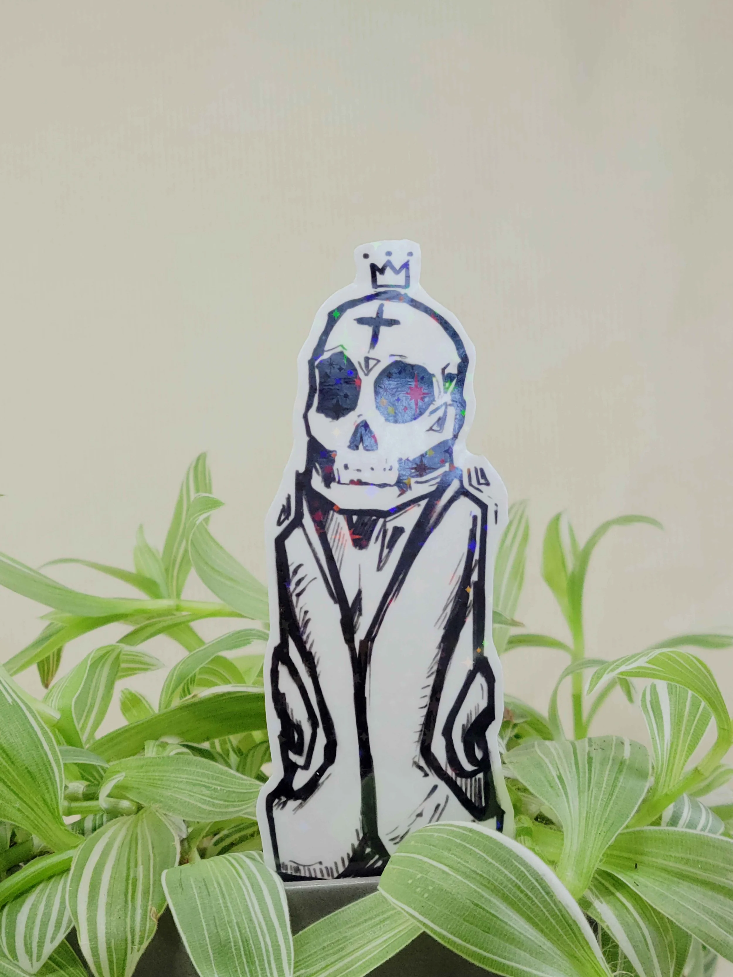 GEde phallic statuette in plant.jpg