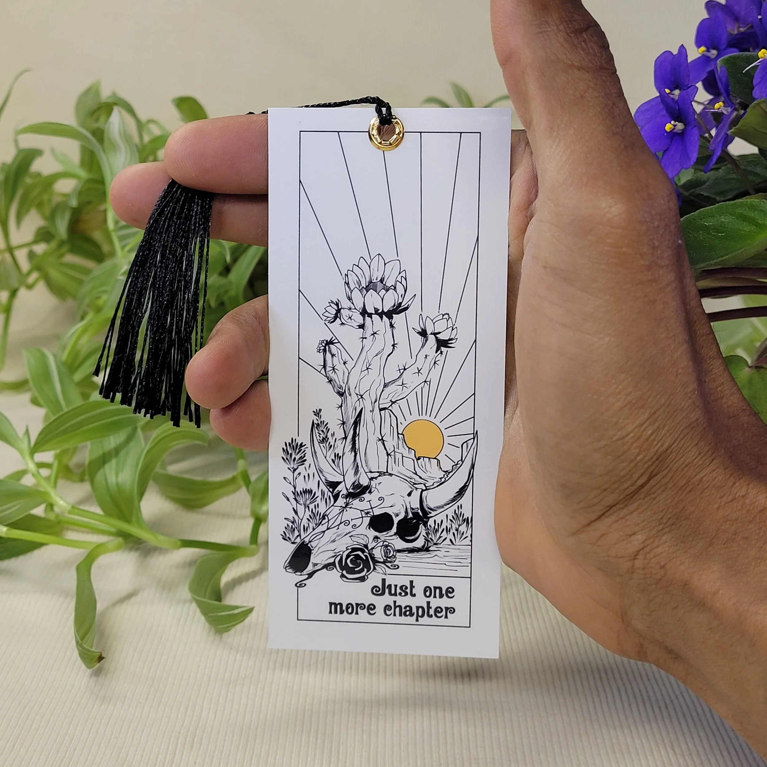 Bosou in the desert reversible bookmark