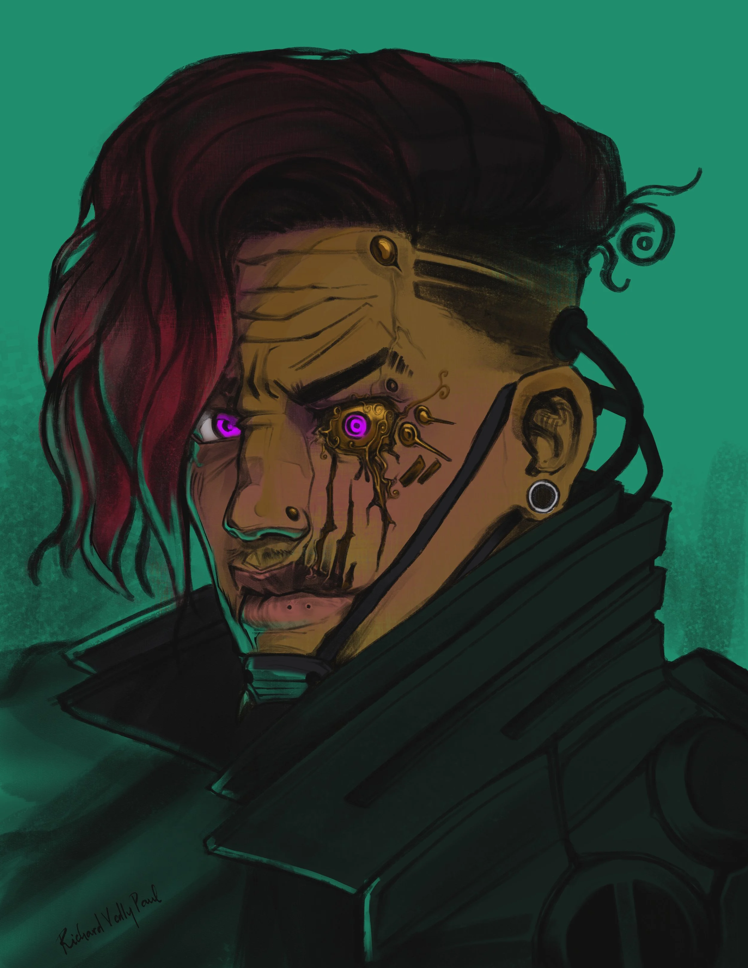 destroyed with gold