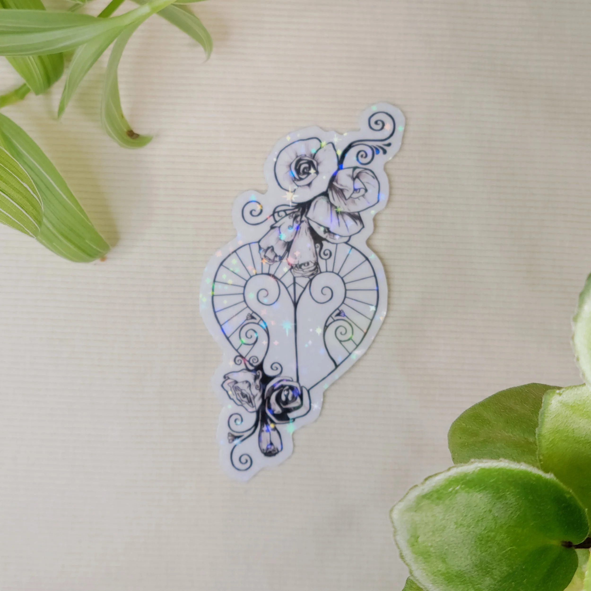 Erzulie Freda's Heart sticker