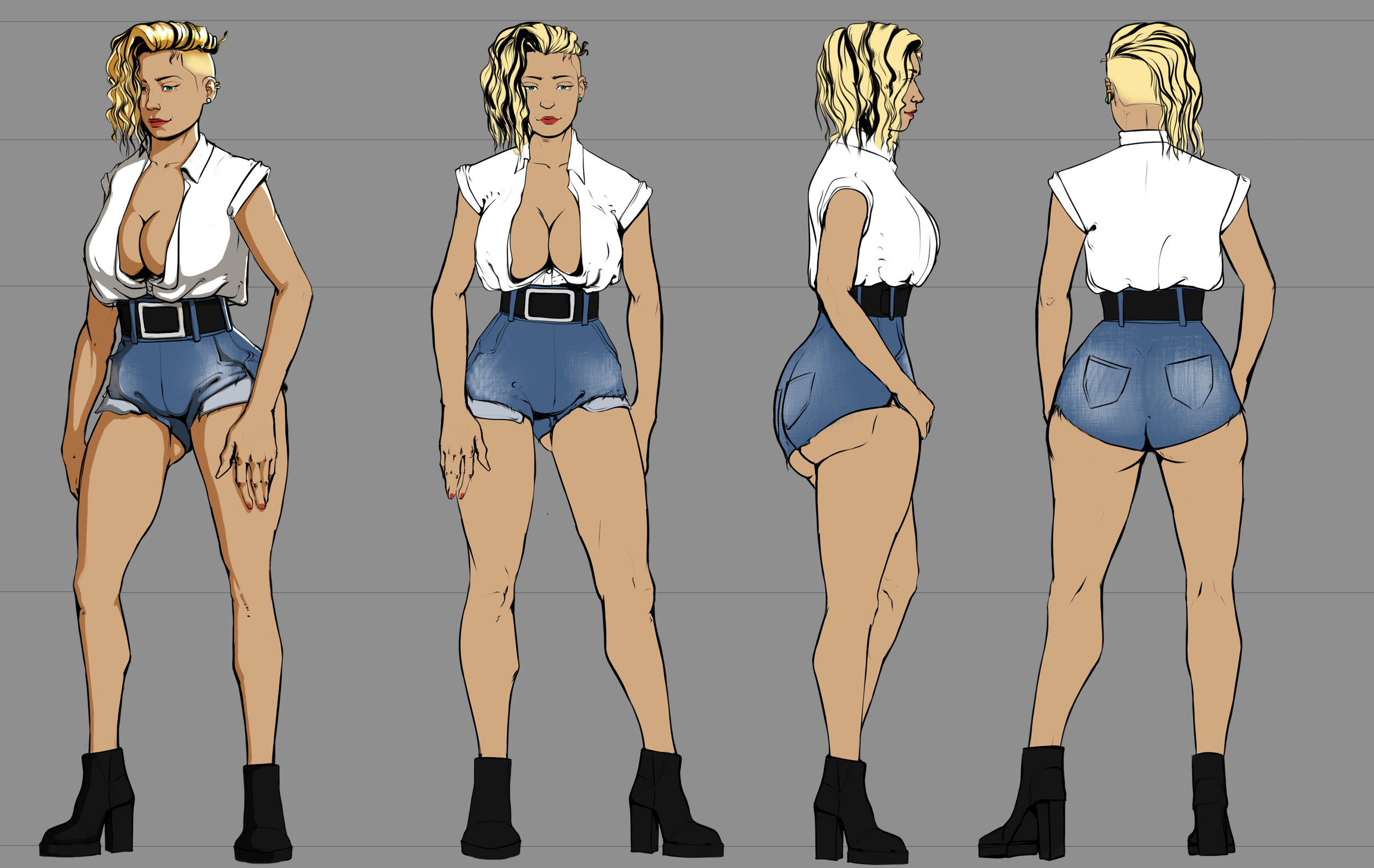 White girl turnaround