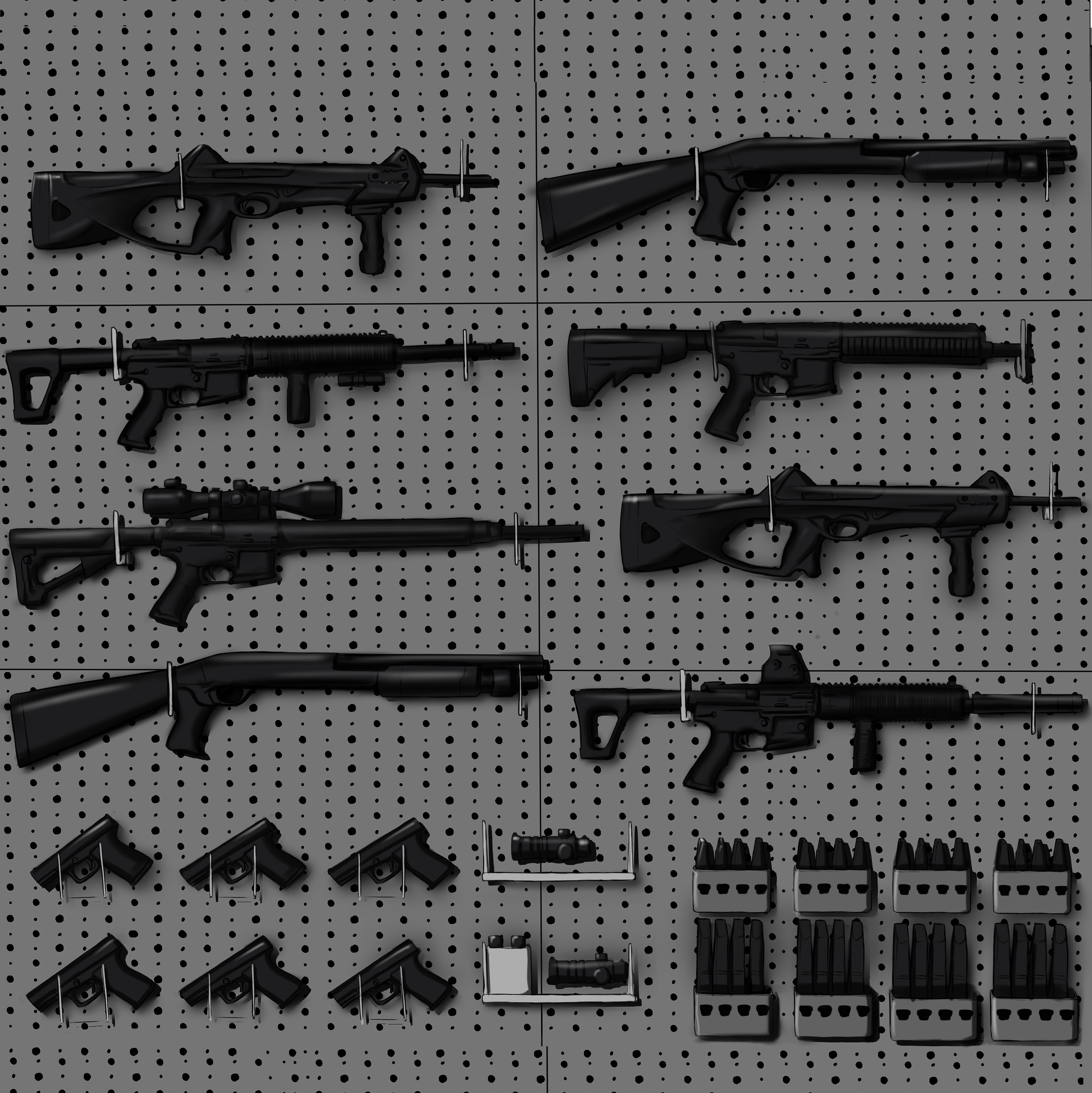 Gun armory