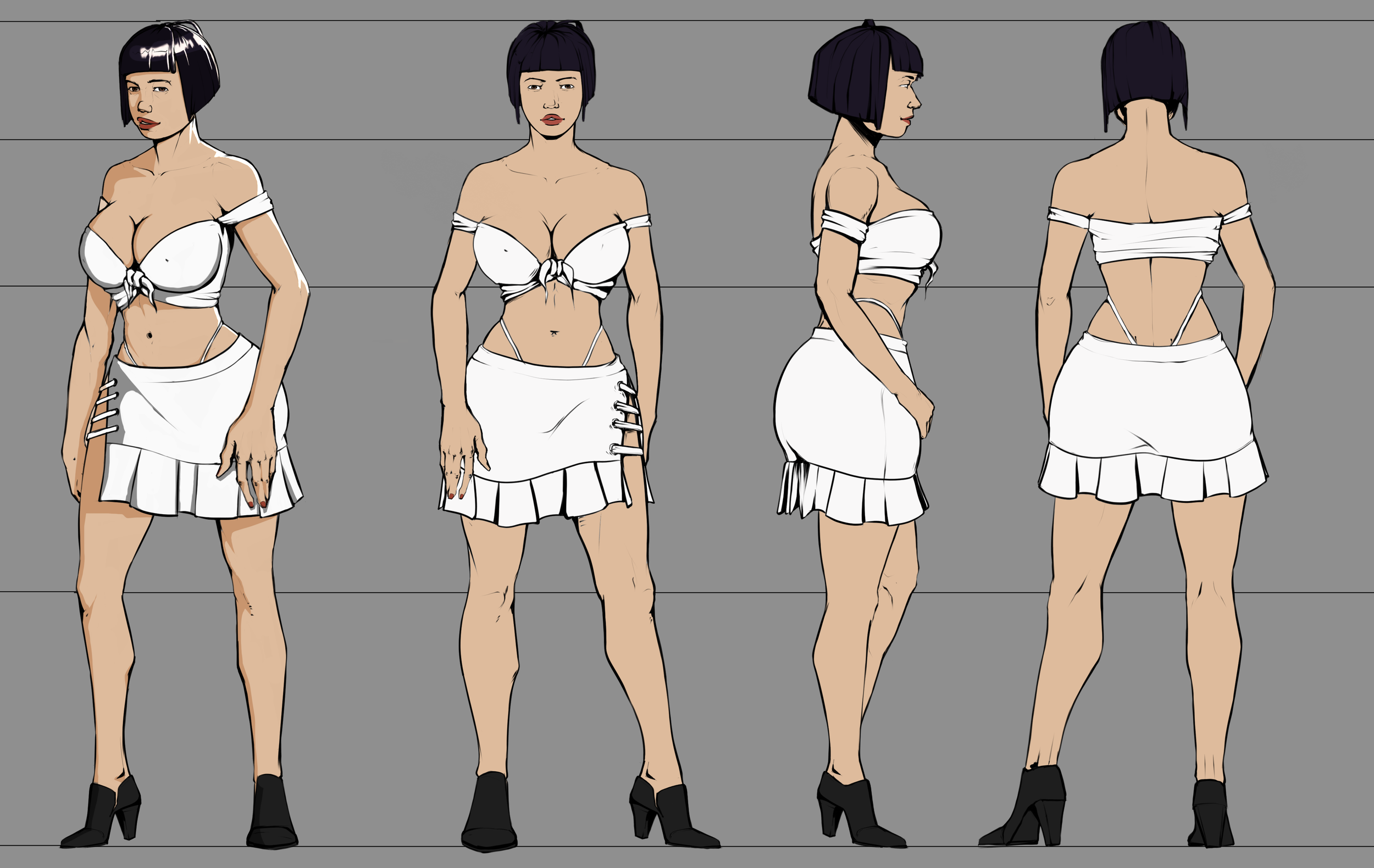 Asian Girl Turnaround