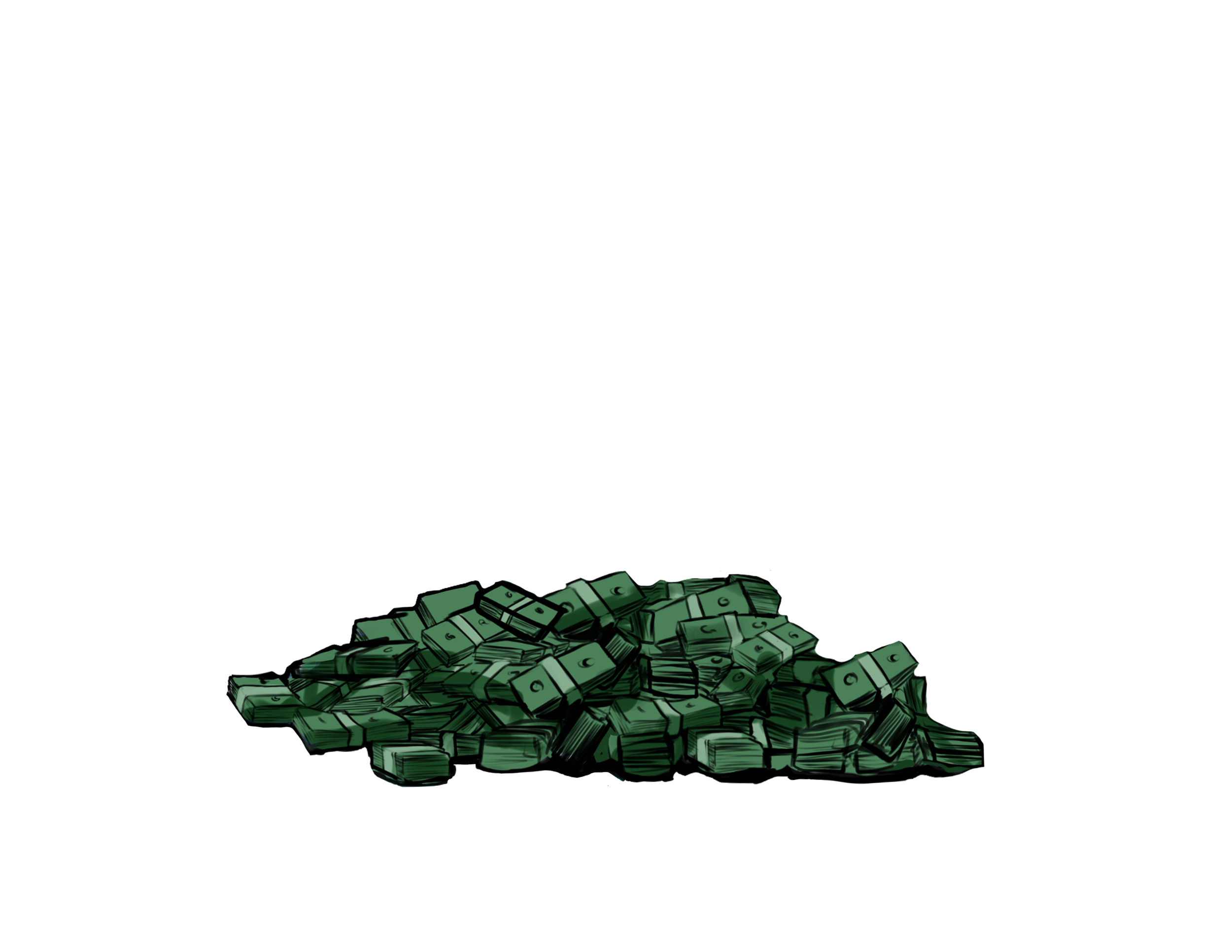 Money pile