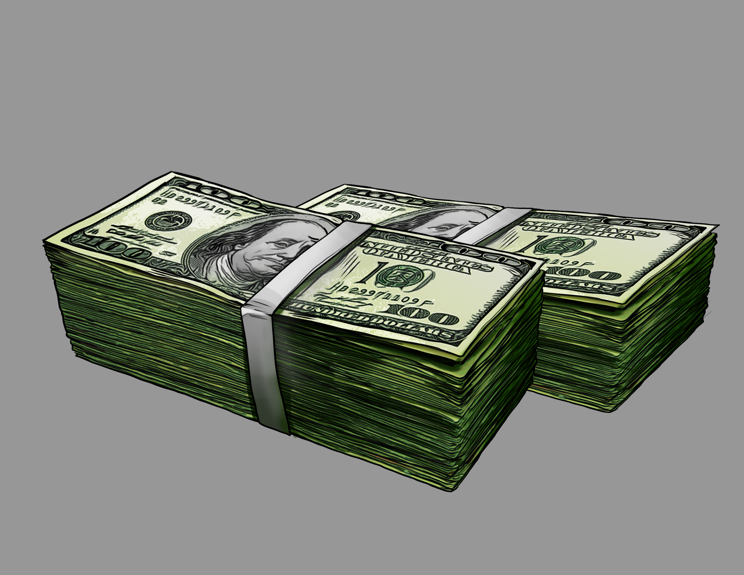 Money stack 