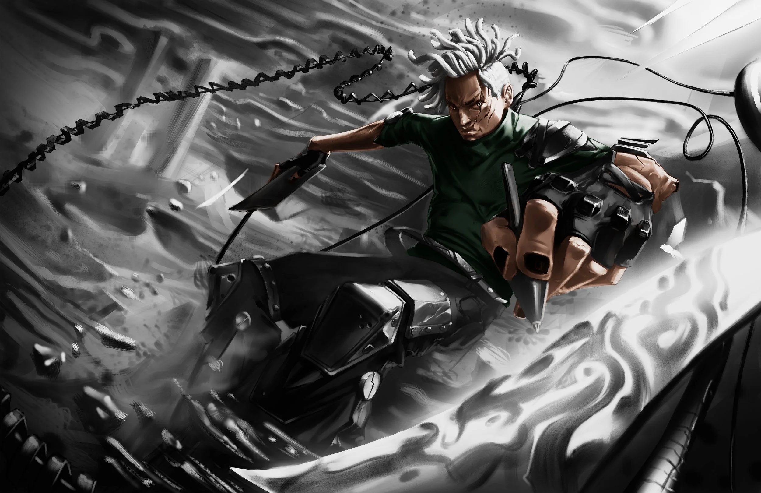 The artist Splash art