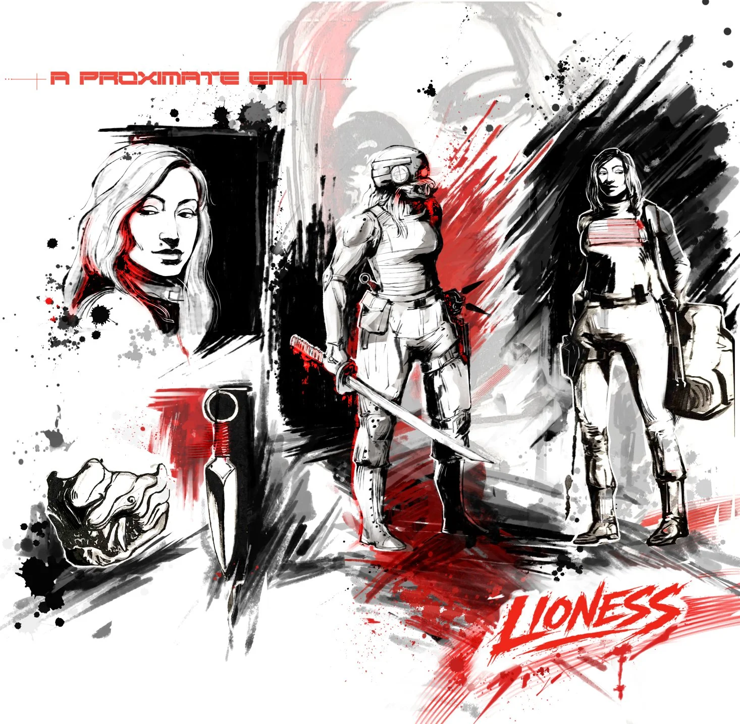 Main Character design - Lioness
