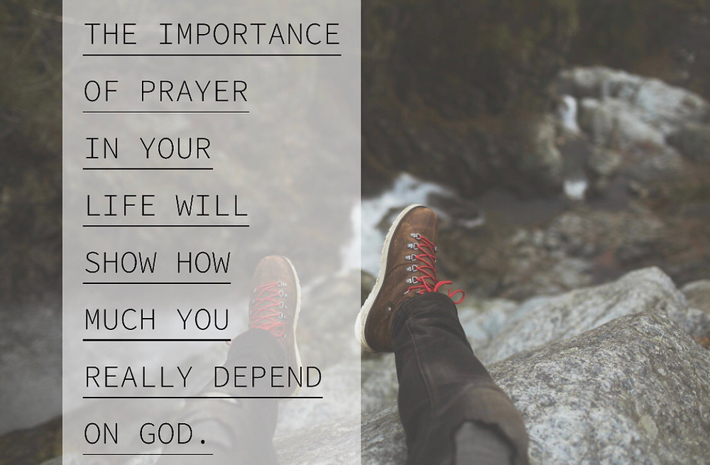Importance of Prayer