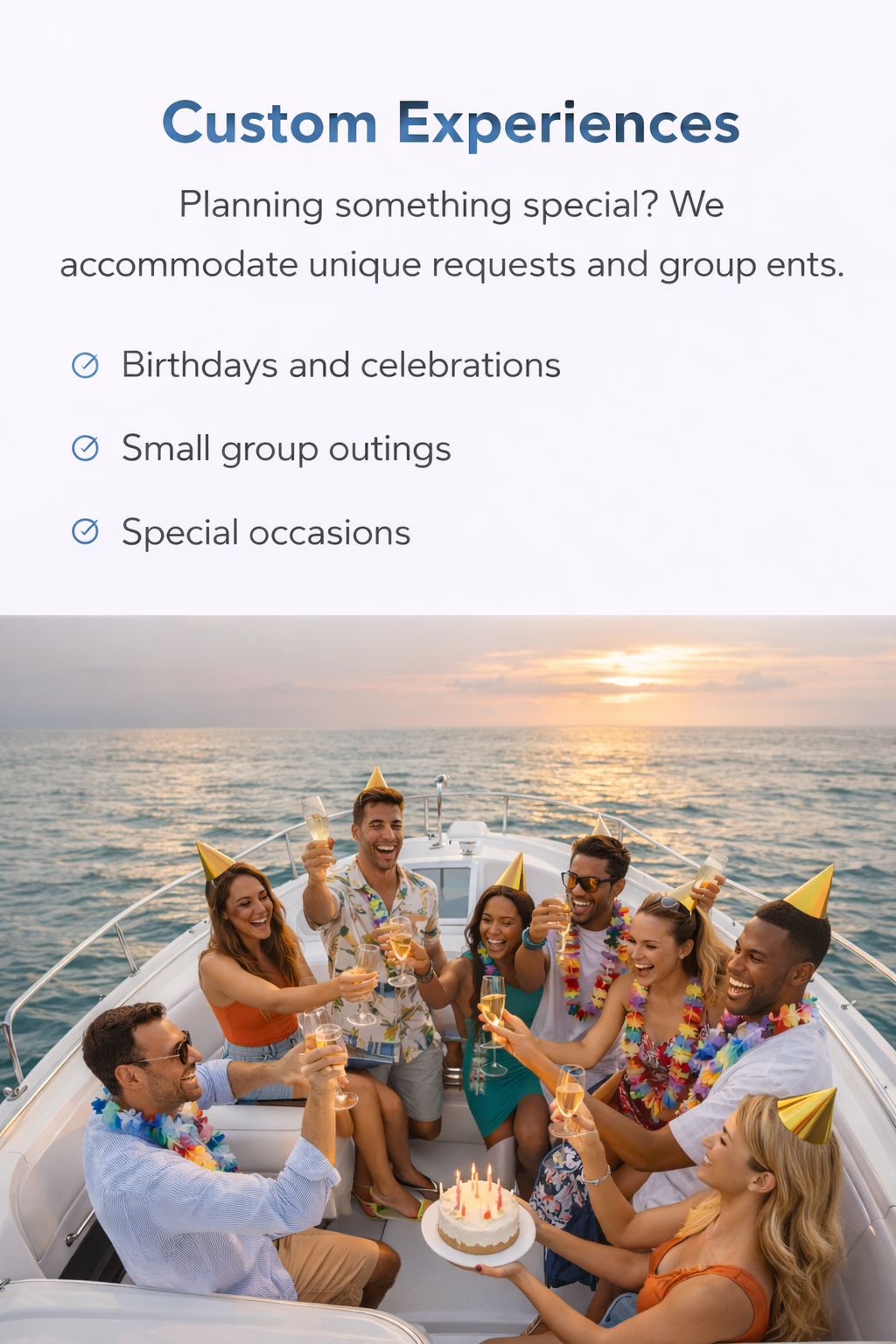 Custom boat rentals toronto