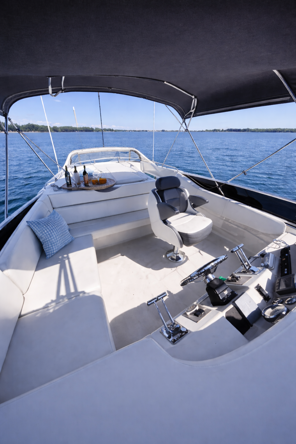 toronto-yacht-charter-flybridge-seating-luxury-boat-rental-450-carver-spacious-deck.png