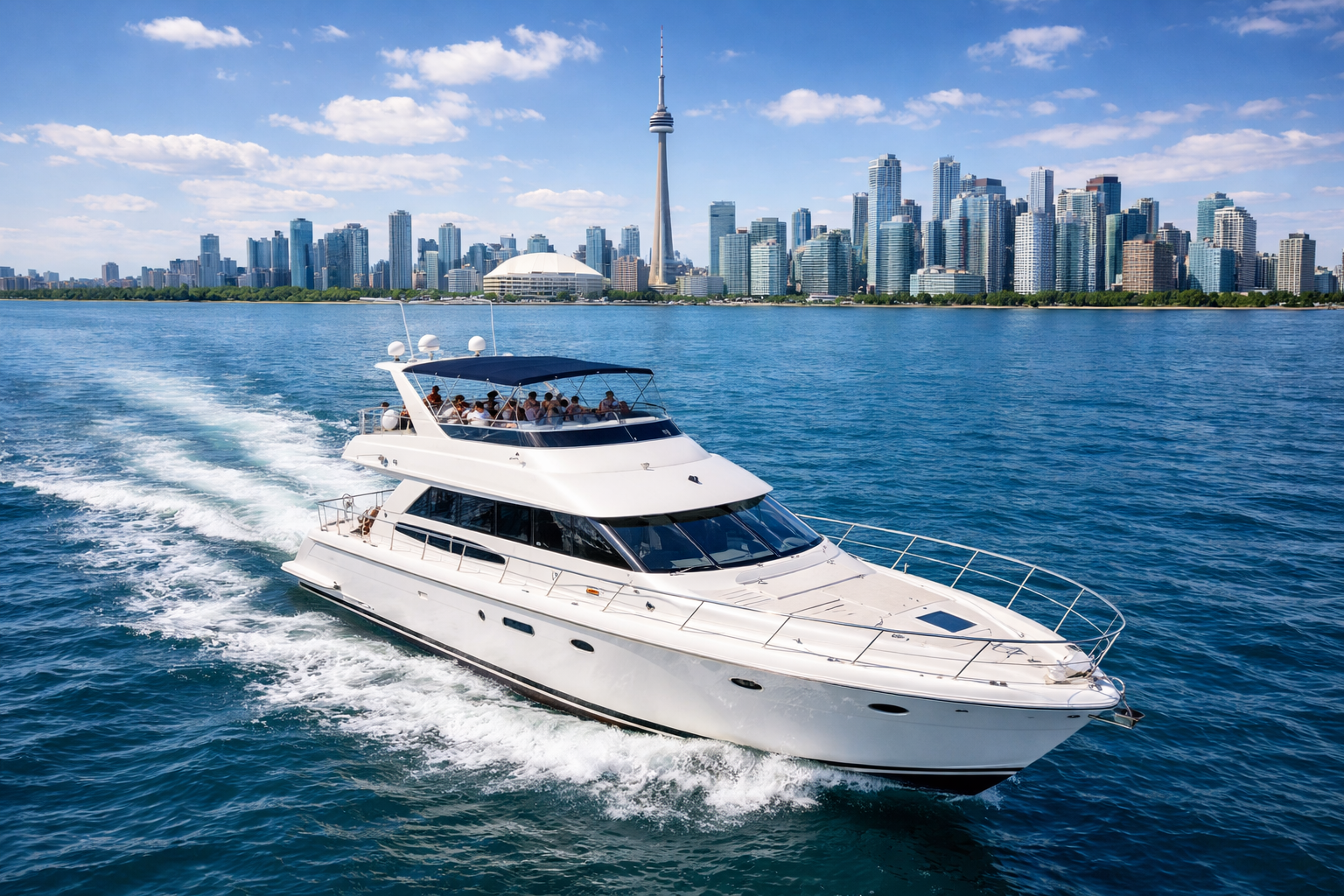 Carver 570 Flybridge – Luxury Vessel Rental