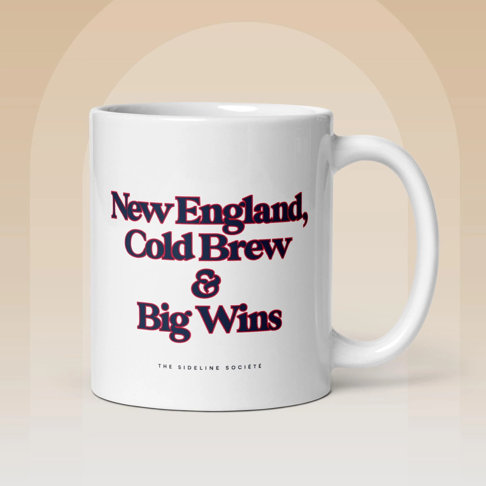 "New England, Cold Brew & Big Wins" Coffee Mug