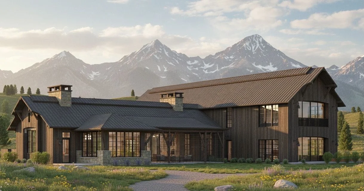 For this residential project, the focus was on creating a peaceful sanctuary that feels deeply connected to its surroundings. Large, unobstructed windows frame the view like living art, while the seamless transition to the outdoors blurs the line bet