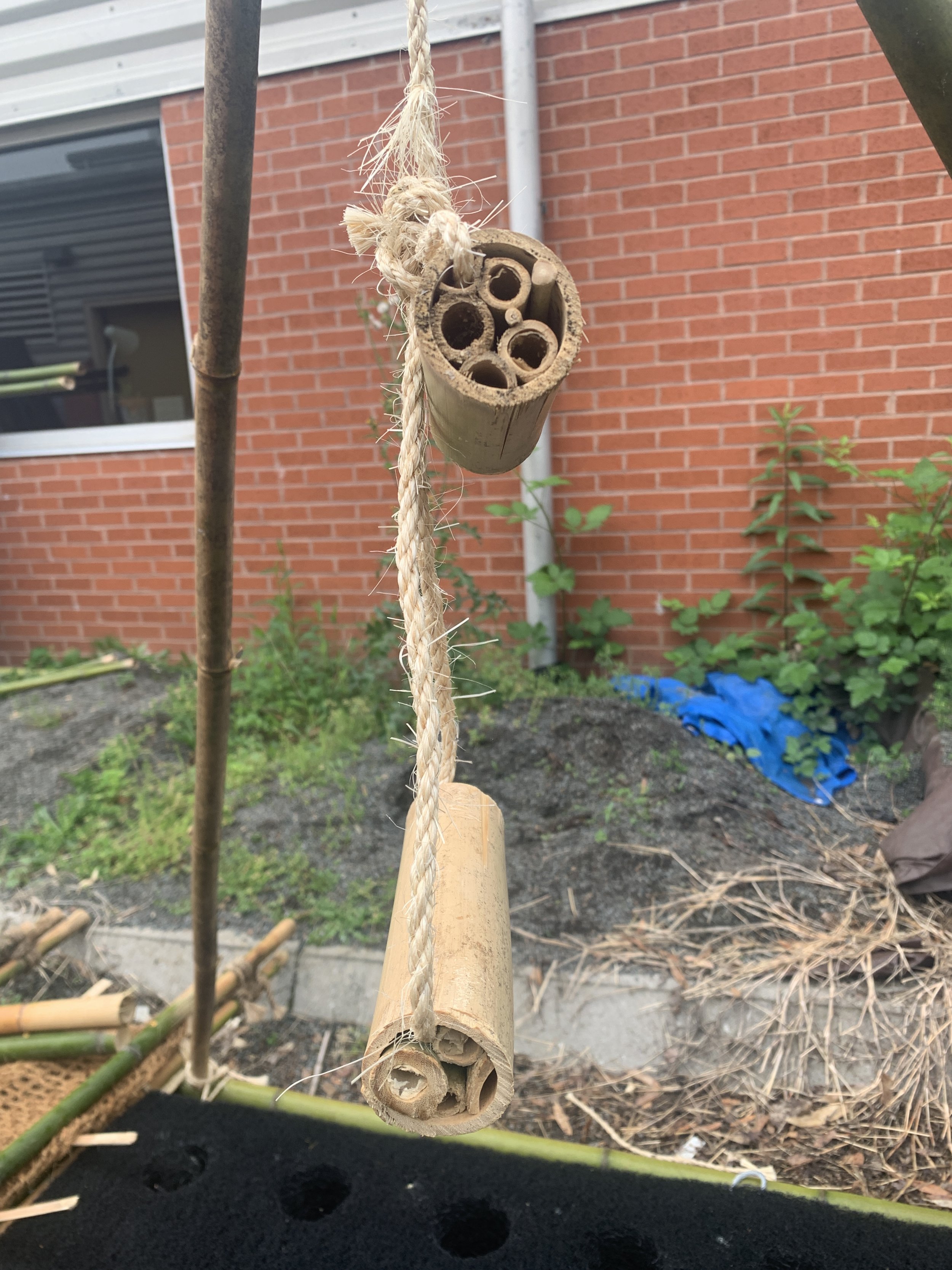Final Construction - Bee Habitat