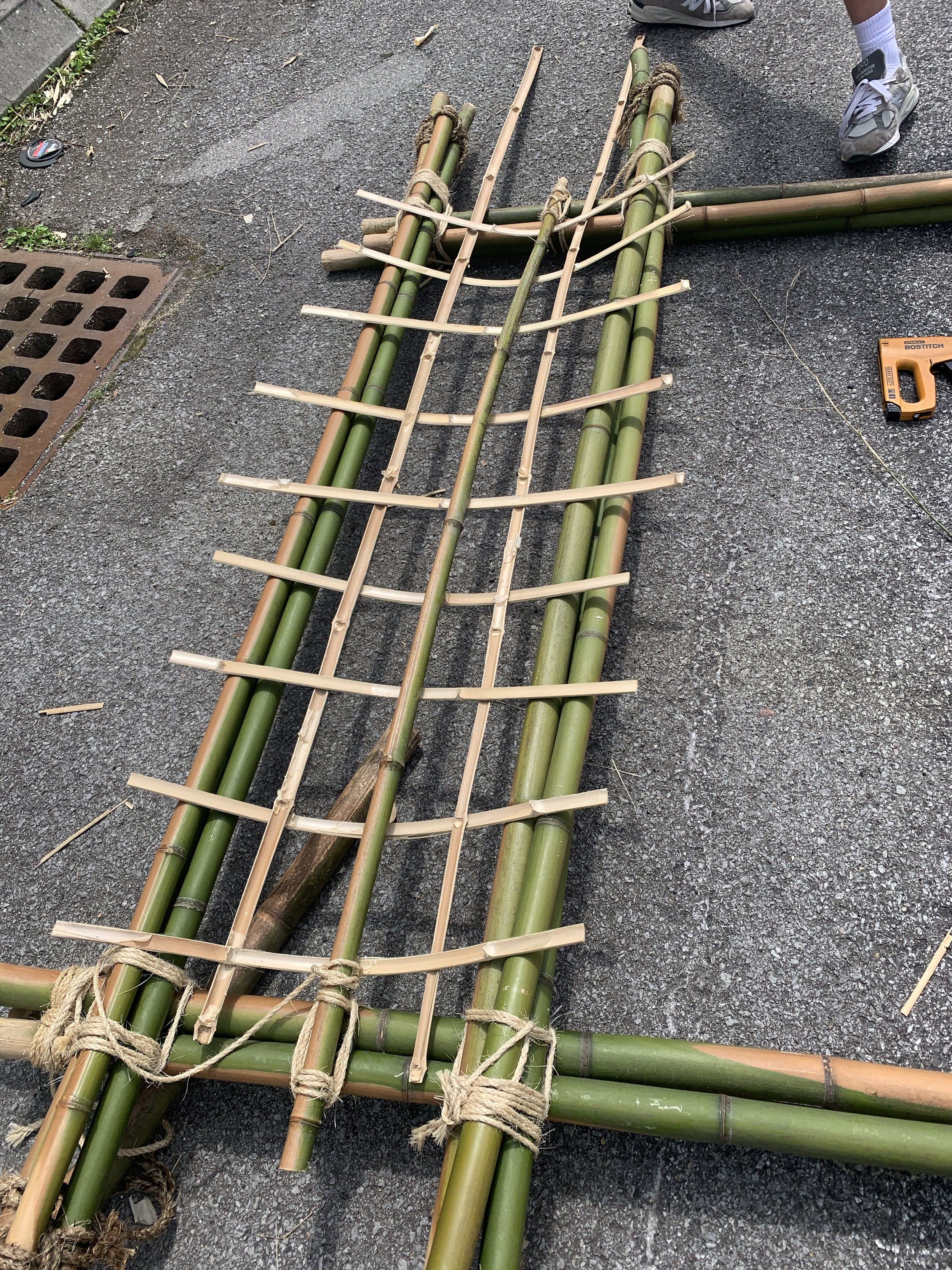 Construction Process - Bed Support