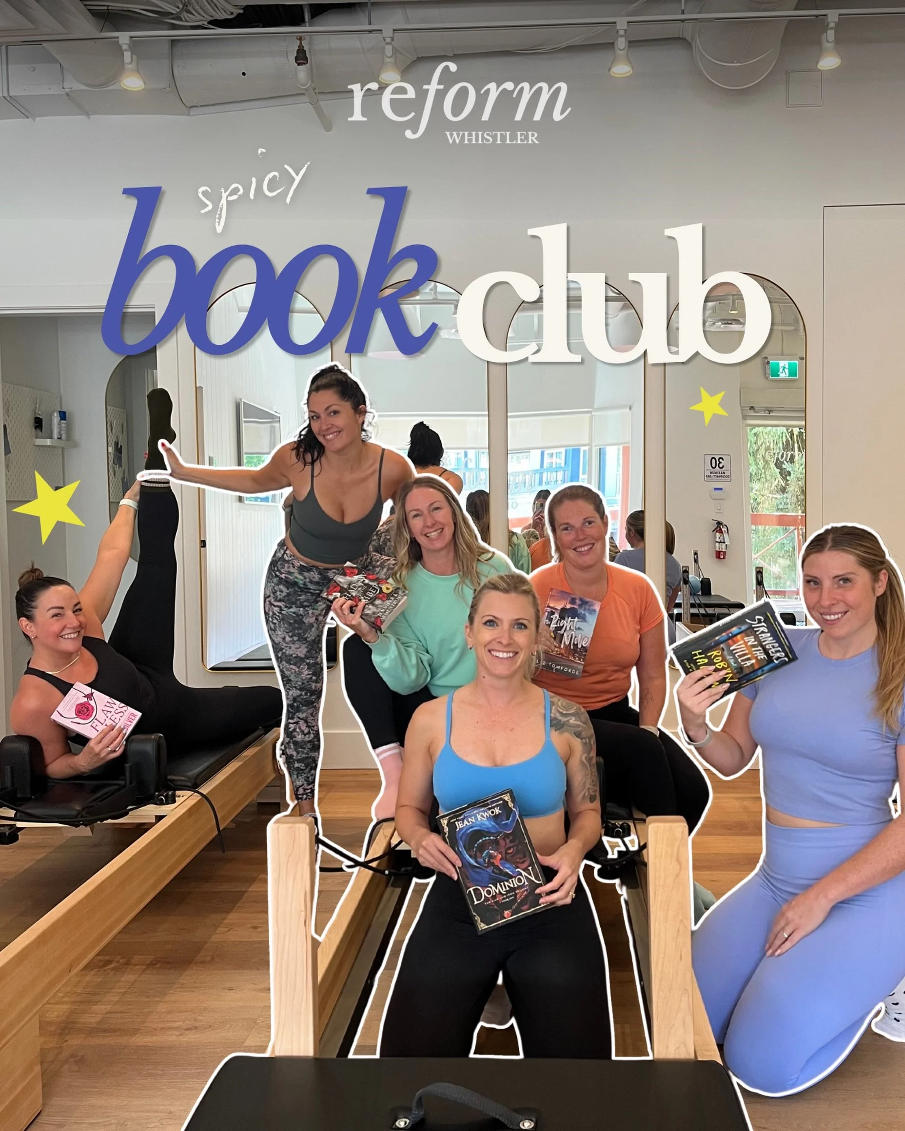 In the (book) club, we all fam! 
Loved hosting this weekend&rsquo;s spicy book club class! 
&bull;&bull;&bull;
In want of a cheeky workout for your book/craft/Pokemon club? Give us a shout! We love to host! 🩵✨