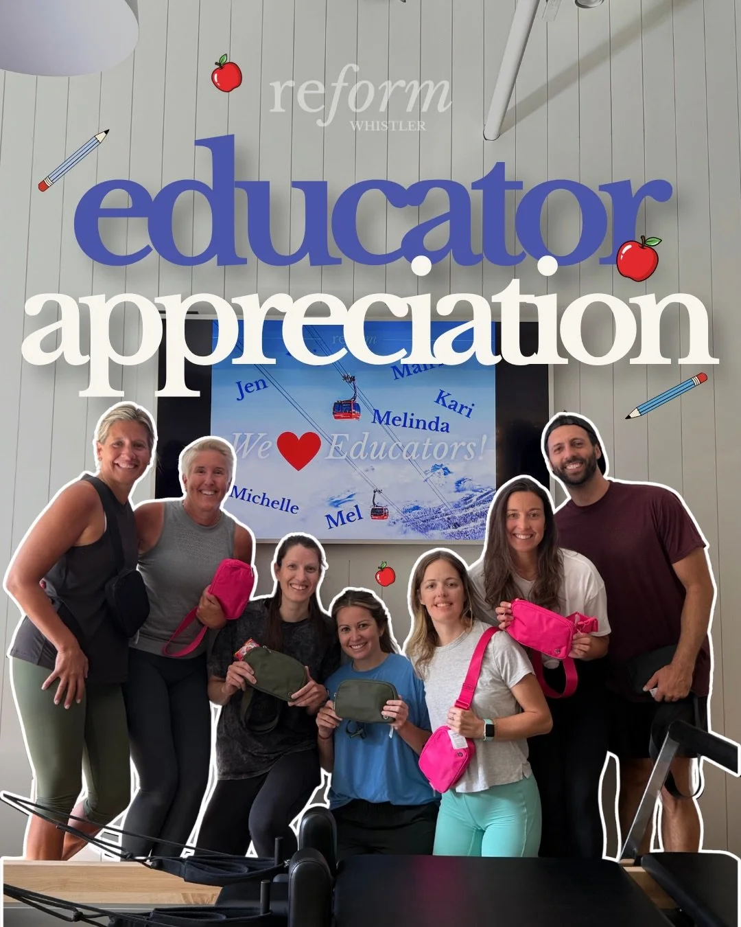 Happy back to school week to our lovely educators!
Thank you, @lululemon for helping us support our community heroes! Thank you for all you do ❤️✏️🍎 
If you weren&rsquo;t able to make it and are a Sea to Sky educator, reach out for a little special 