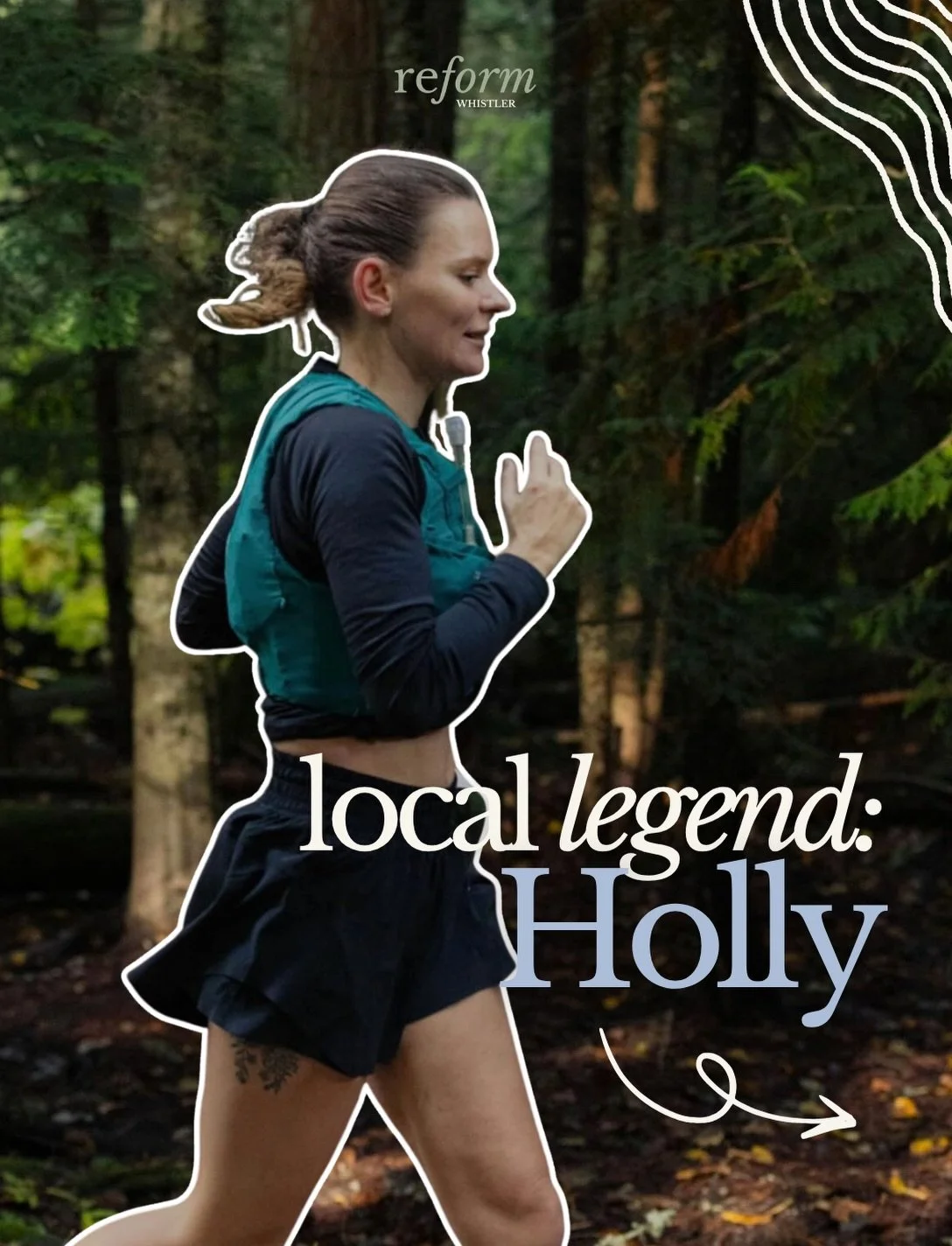 📣 Oh, how we love bragging about our wonderful community! Catch Holly, our resident Lady of the Squirrels 🐿️ at evening classes (especially READformer nights 📖)&hellip;or running for hours on the Valley Trail or amongst the forest friends 🐻 🦫 🐿