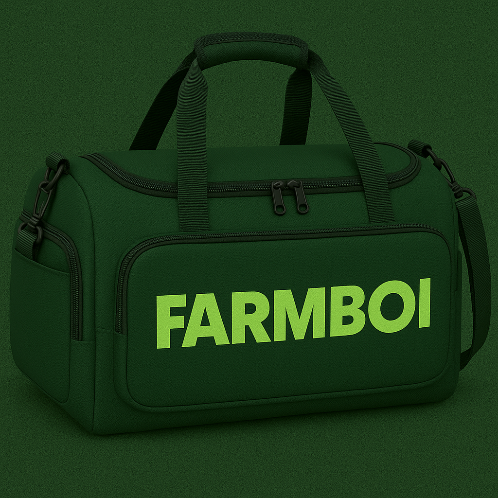 Farmboi Reggie Bag in Forest Green