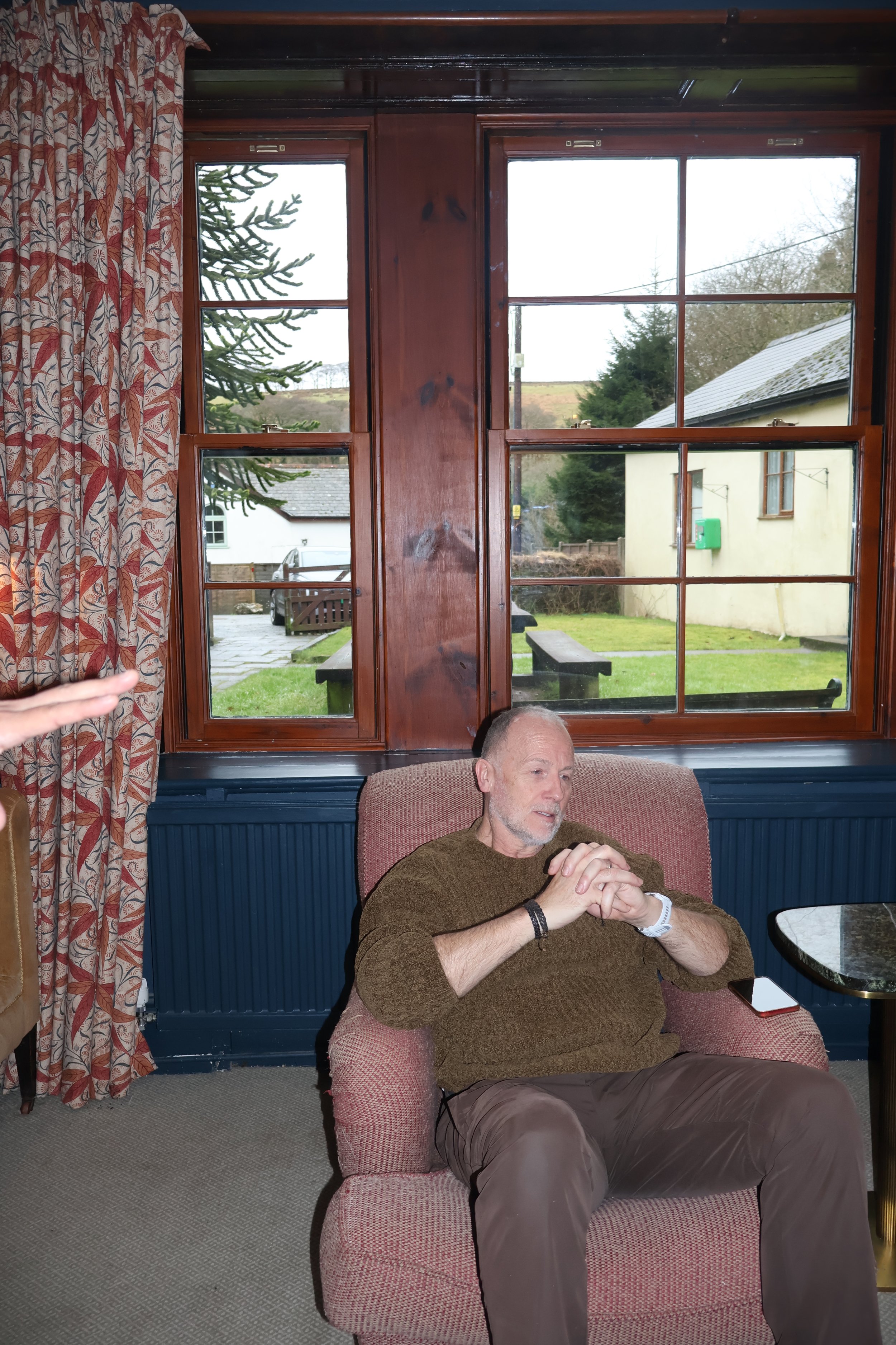 Down time for drinks at the pub