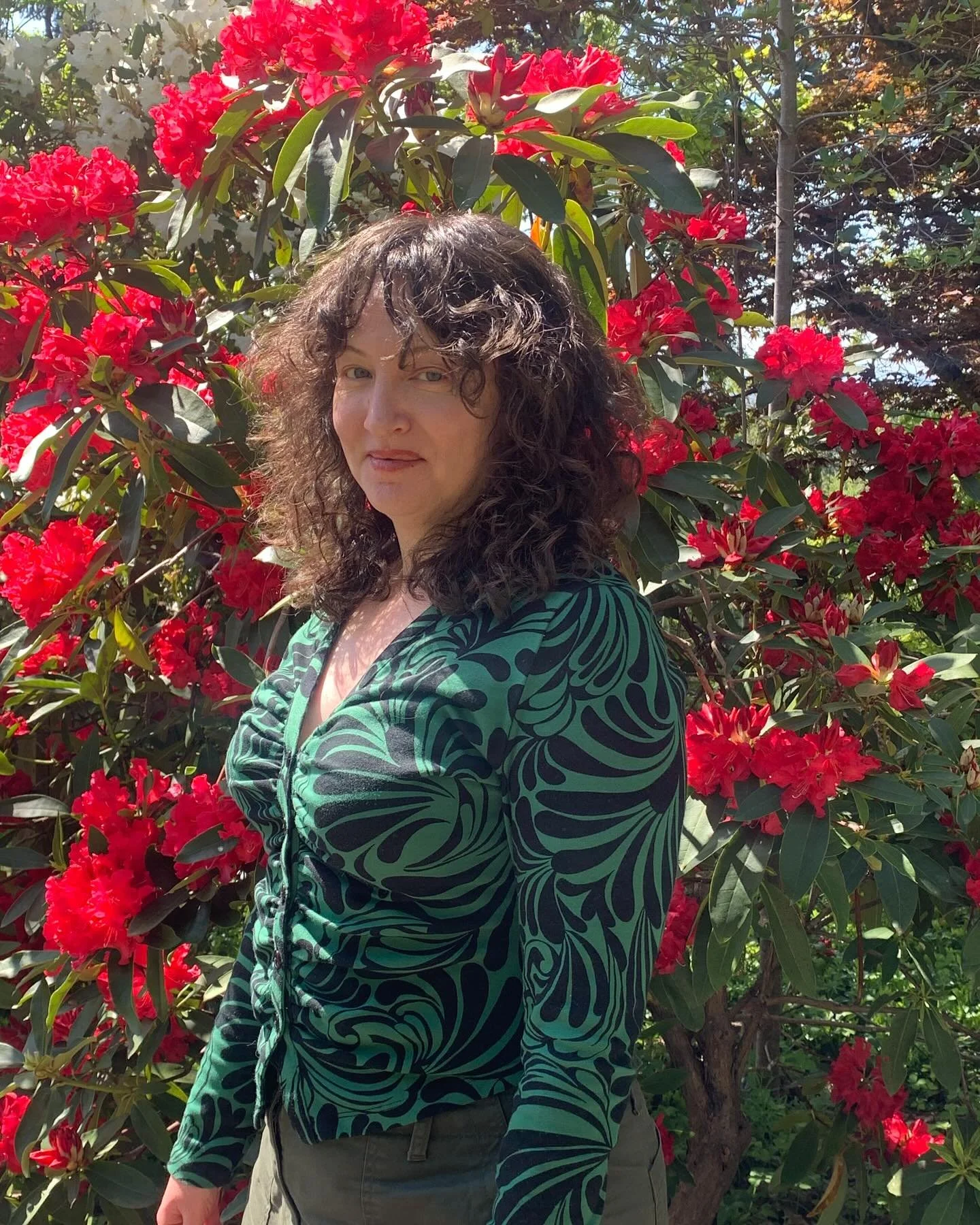 Damn I love red rhododendrons!