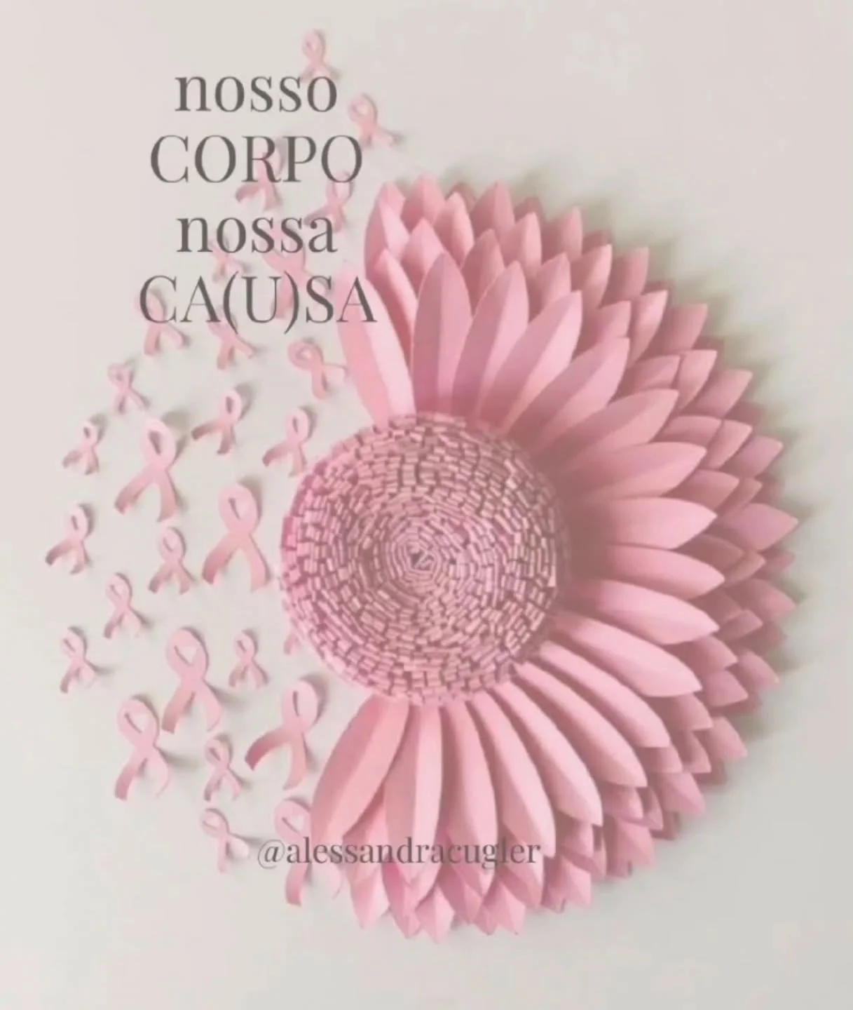 Outubro Rosa nos lembra da importância da prevenção do câncer de mama,  mas também da conexão profunda entre corpo e mente. 💞
Quando falamos em saúde, precisamos lembrar: não existe separa&ccedi