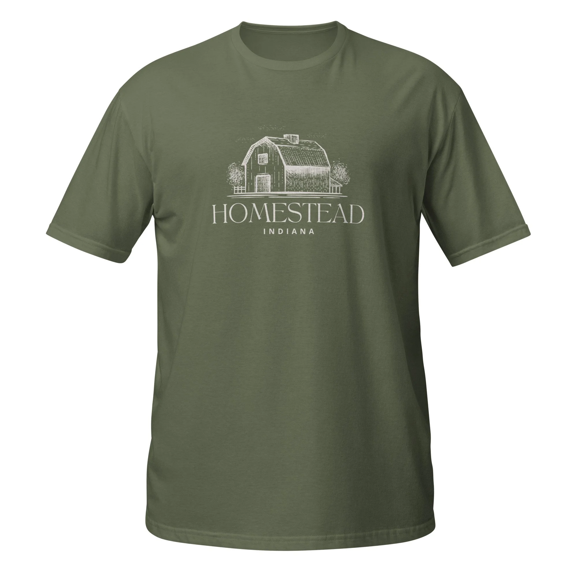 Homestead Indiana Branded Short-Sleeve Unisex T-Shirt