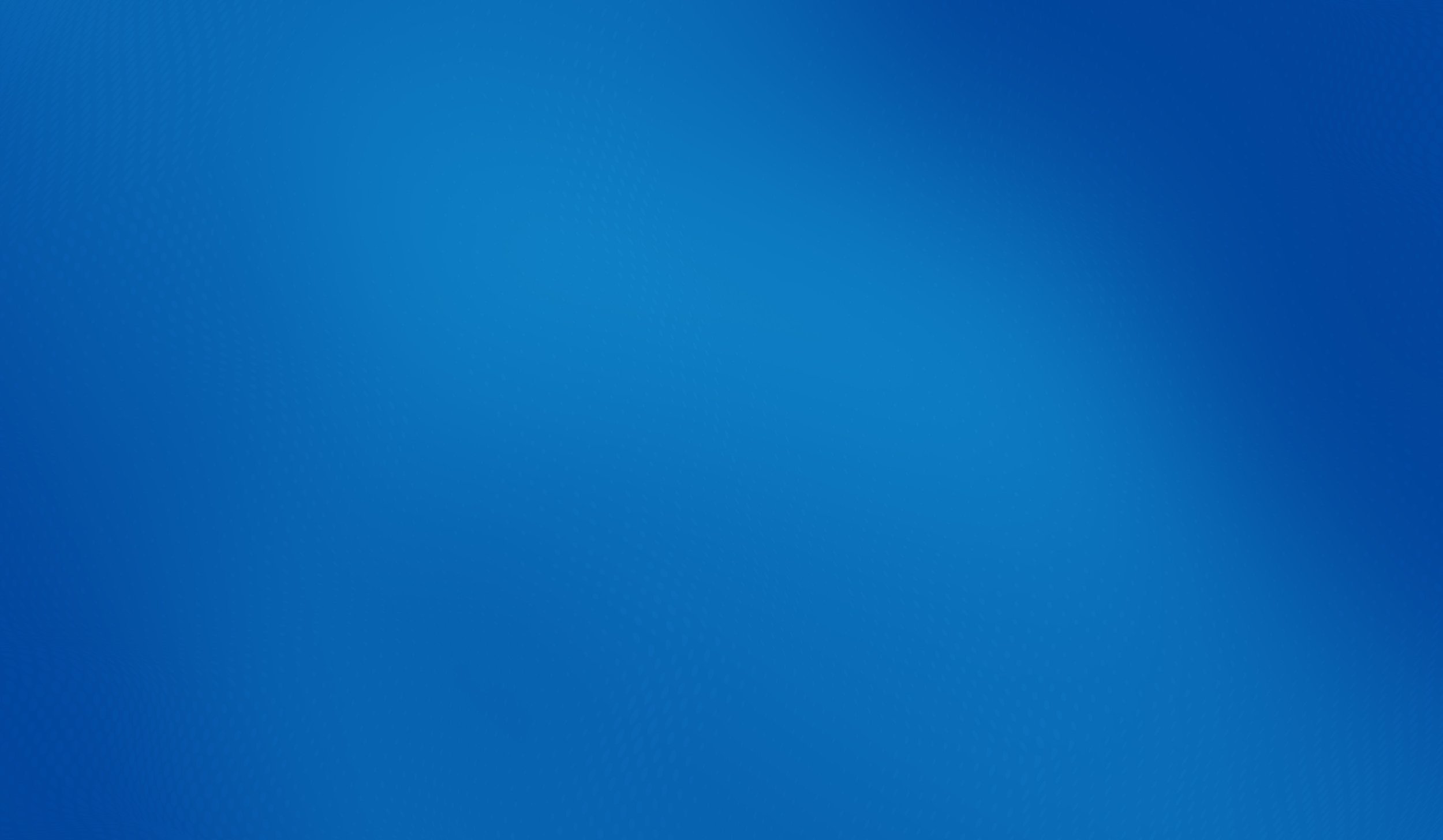 A solid blue background with a subtle gradient.