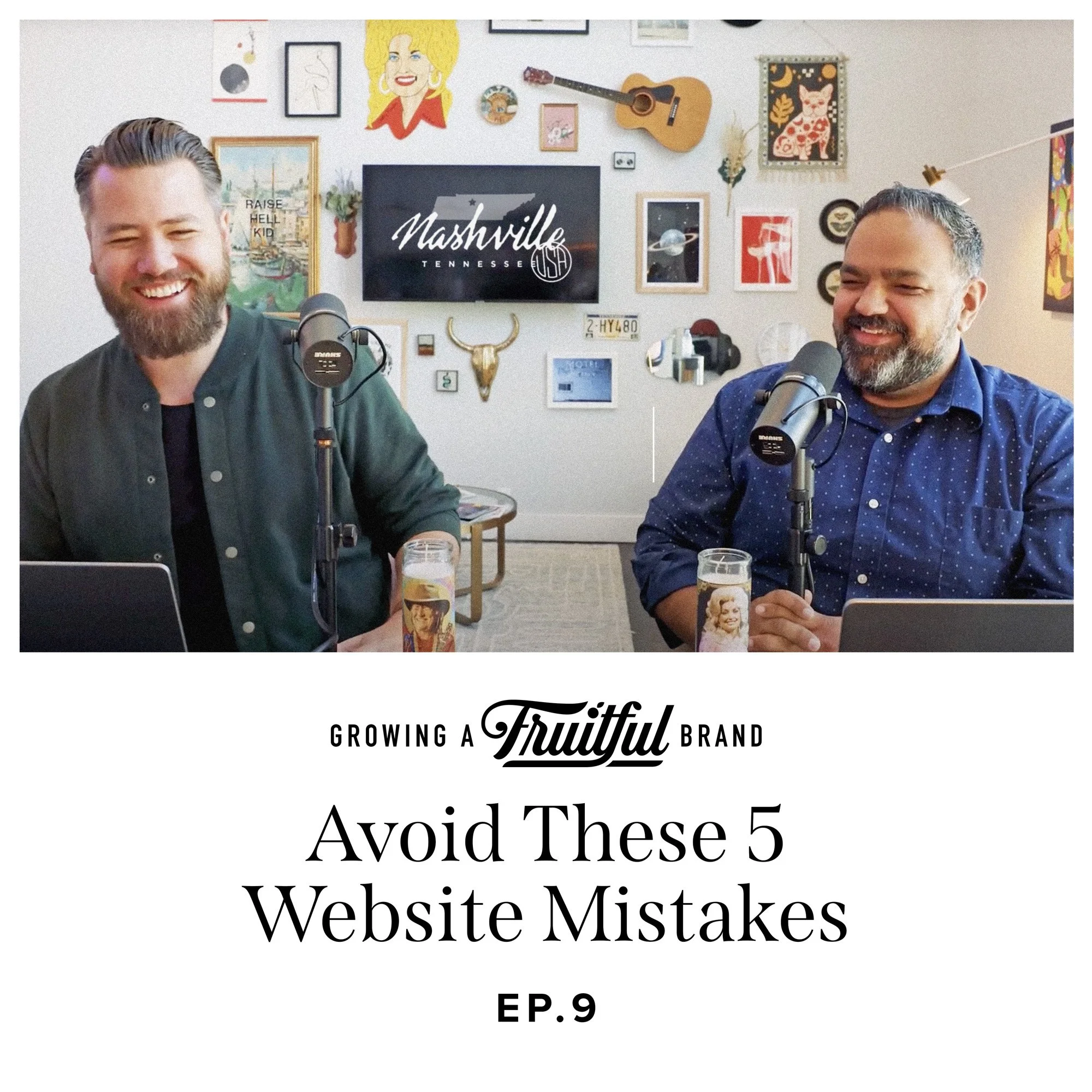 5 Website Mistakes and How to Fix Them Ep. 9 Growing A Fruitful Brand