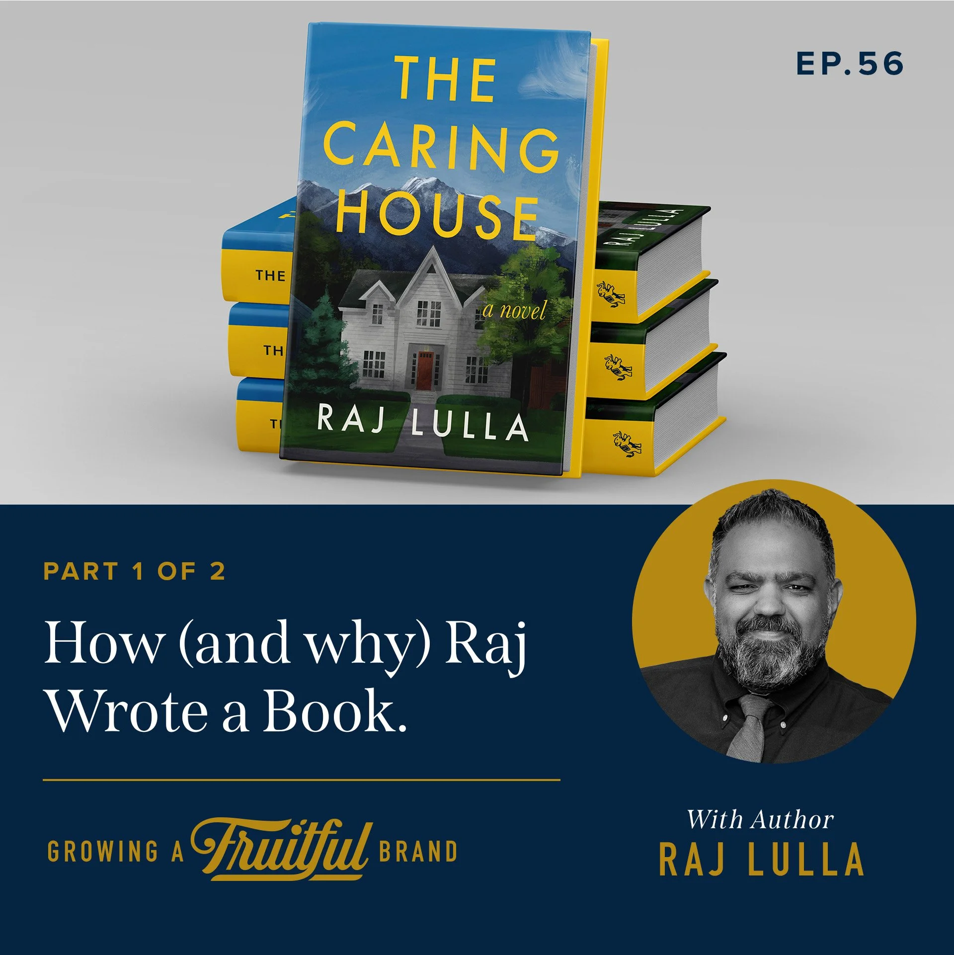 How (and why) Raj Wrote a Book | Growing A Fruitful Brand Podcast | Episode 56