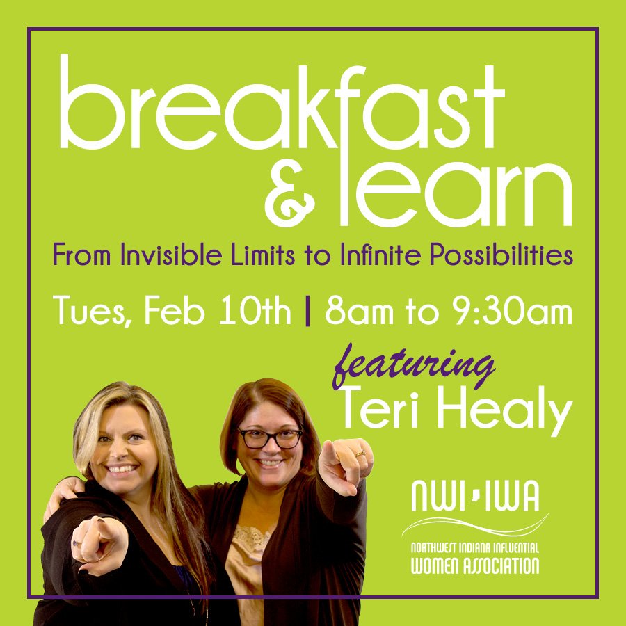NWIIWA Breakfast &amp; Learn: From Invisible Limits to Infinite Possibilities