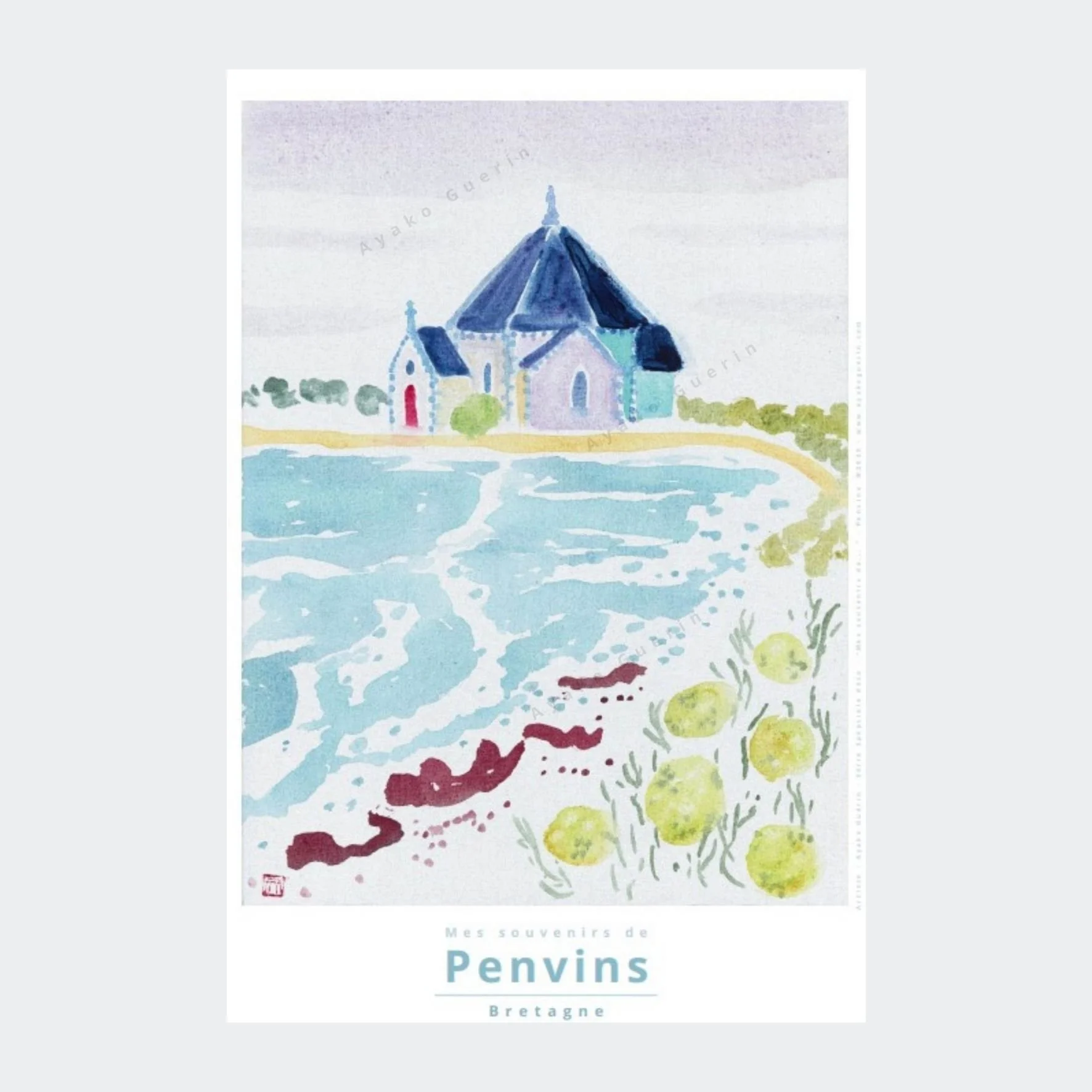 Affiche de Penvins Toute en Couleurs