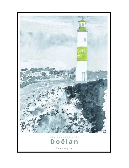 Affiche Doëlan Vert