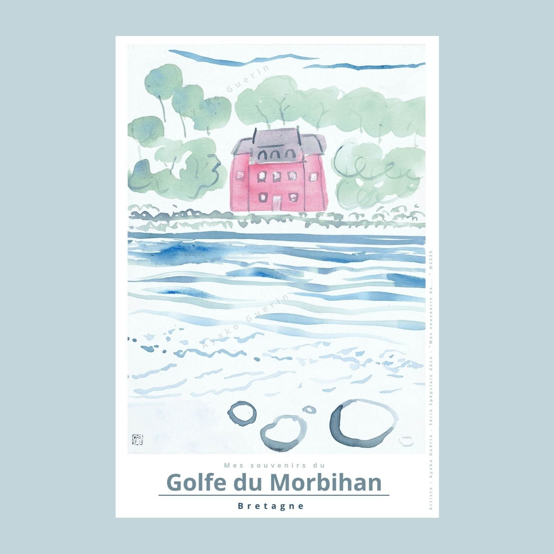 Affiche de la Maison Rose
