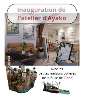 Inauguration de l' Atelier Ayako Guérin – les 21 et 22 novembre