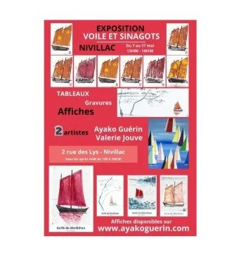 Voiles et Sinagots : Exposition tableaux, gravures et affiches décoratives